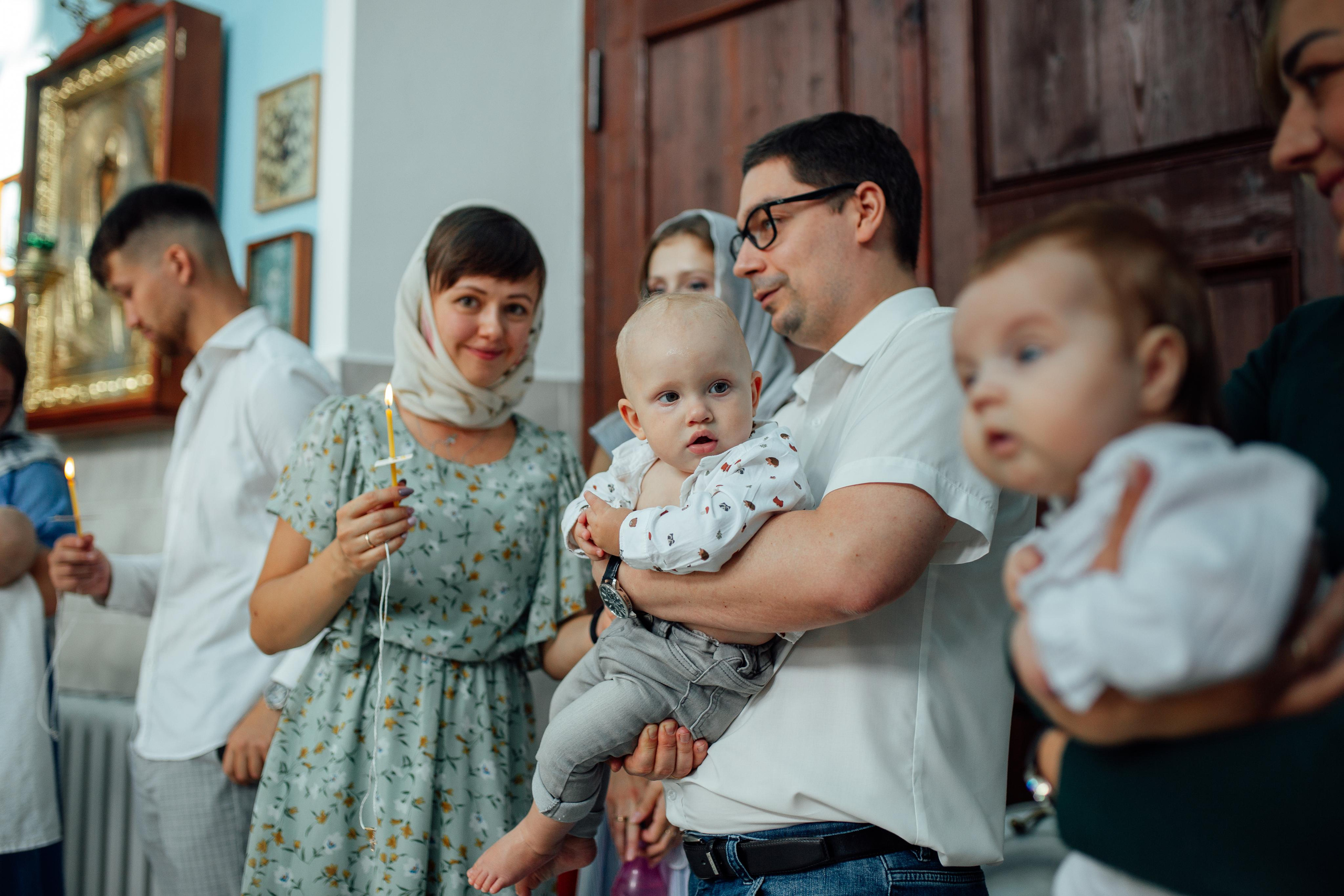 Крещение Марка, храм Петра и Павла, Сенница, август 21