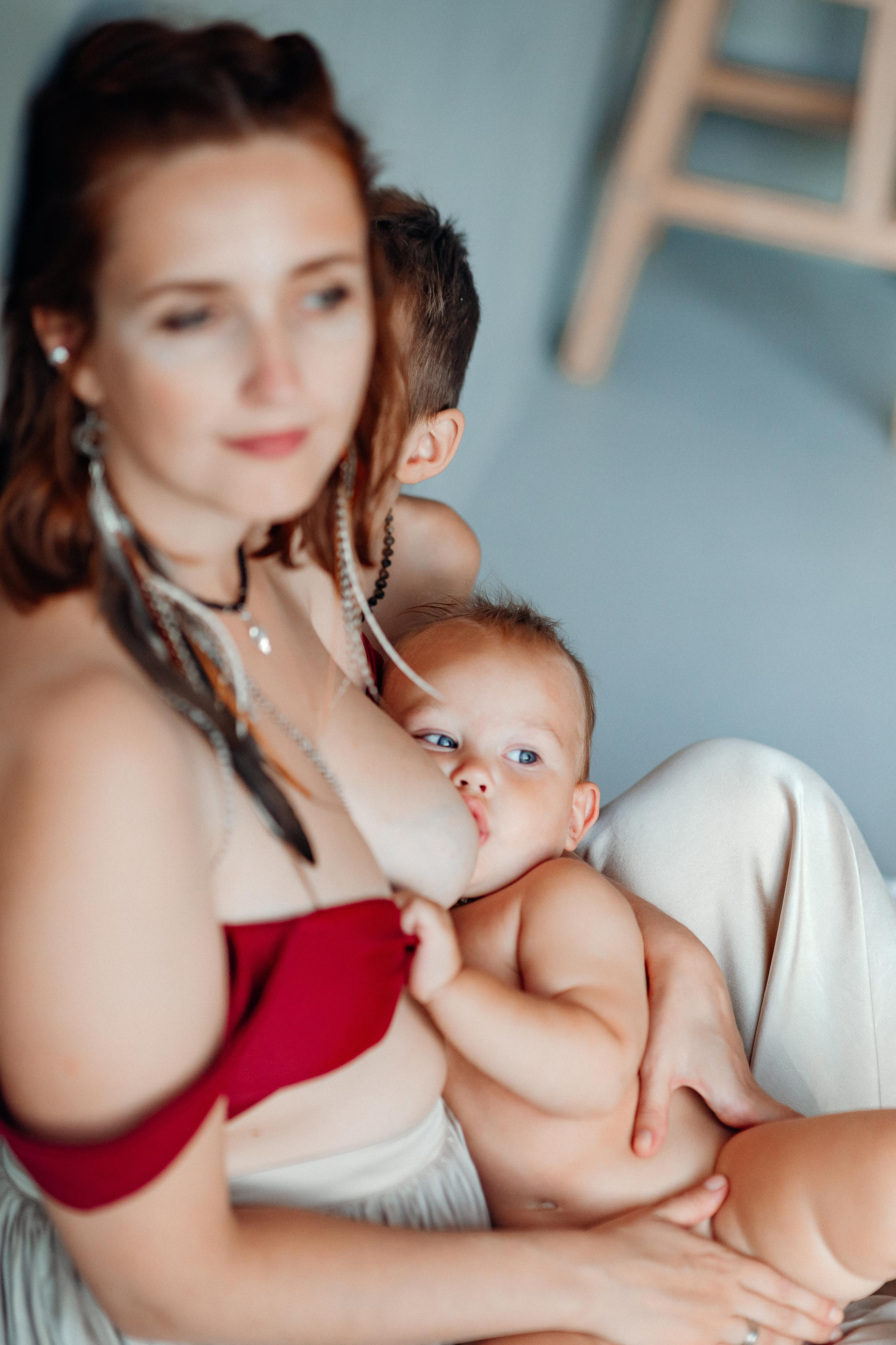 Мама Аня и дети, фотостудия Воздух, октябрь 21