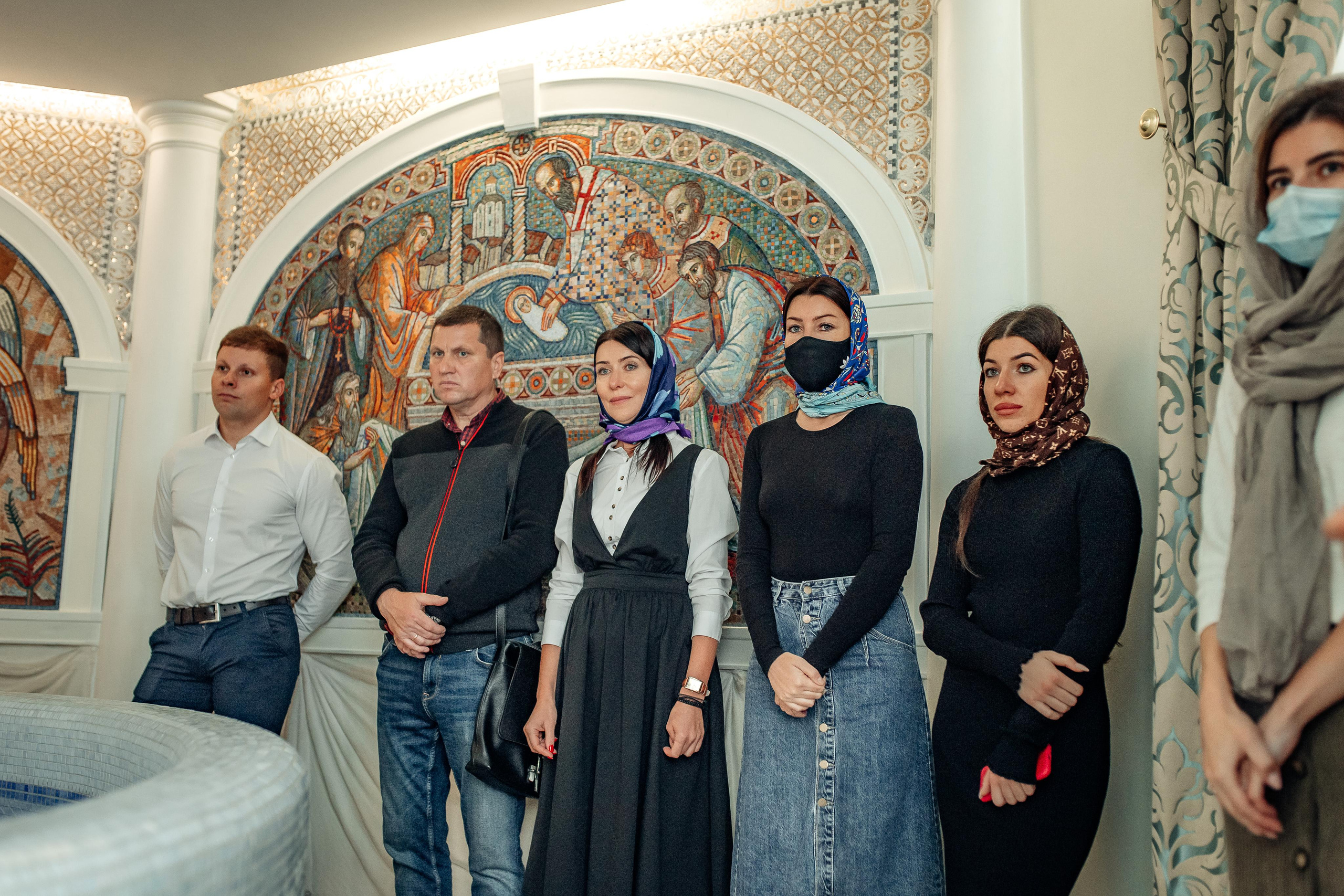 Крещение Киры, храм Святой Живоначальной Троицы, Минск, сентябрь 2021