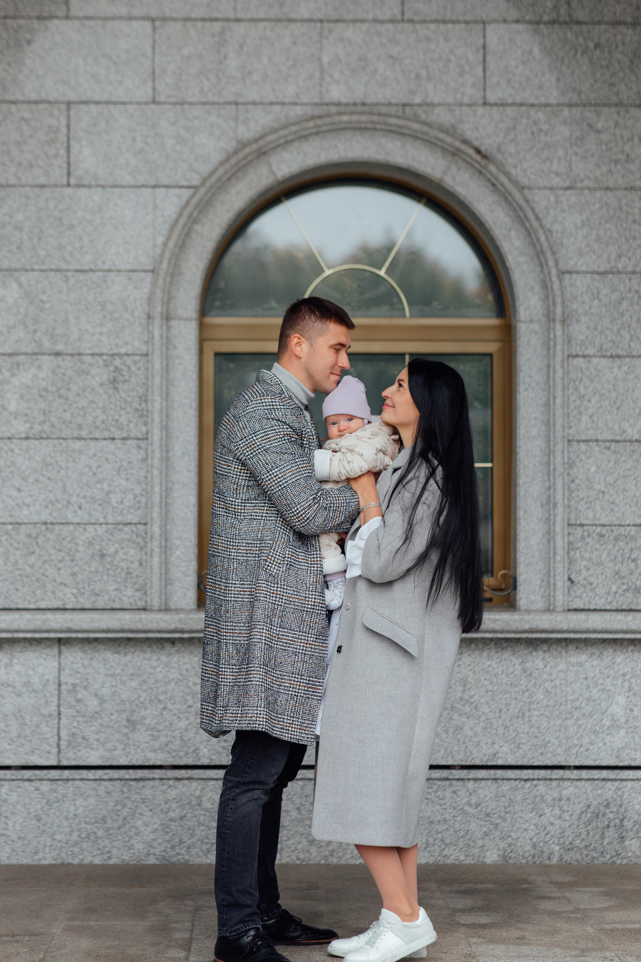 Крещение Киры, храм Святой Живоначальной Троицы, Минск, сентябрь 2021