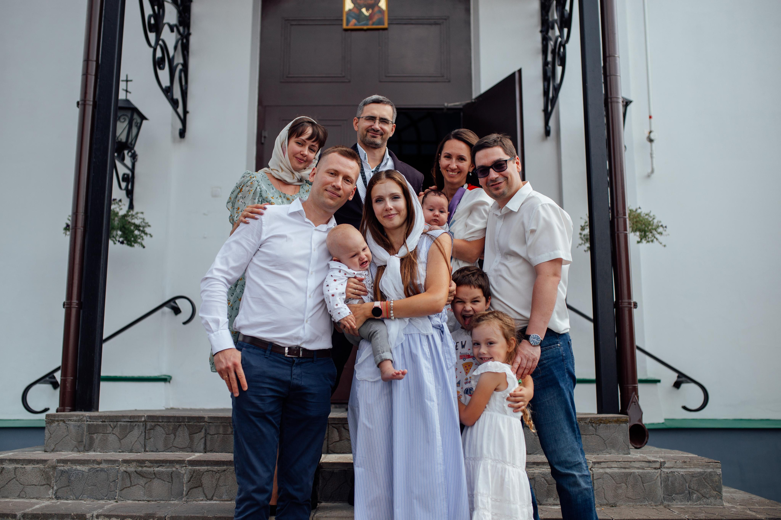 Крещение Марка, храм Петра и Павла, Сенница, август 21