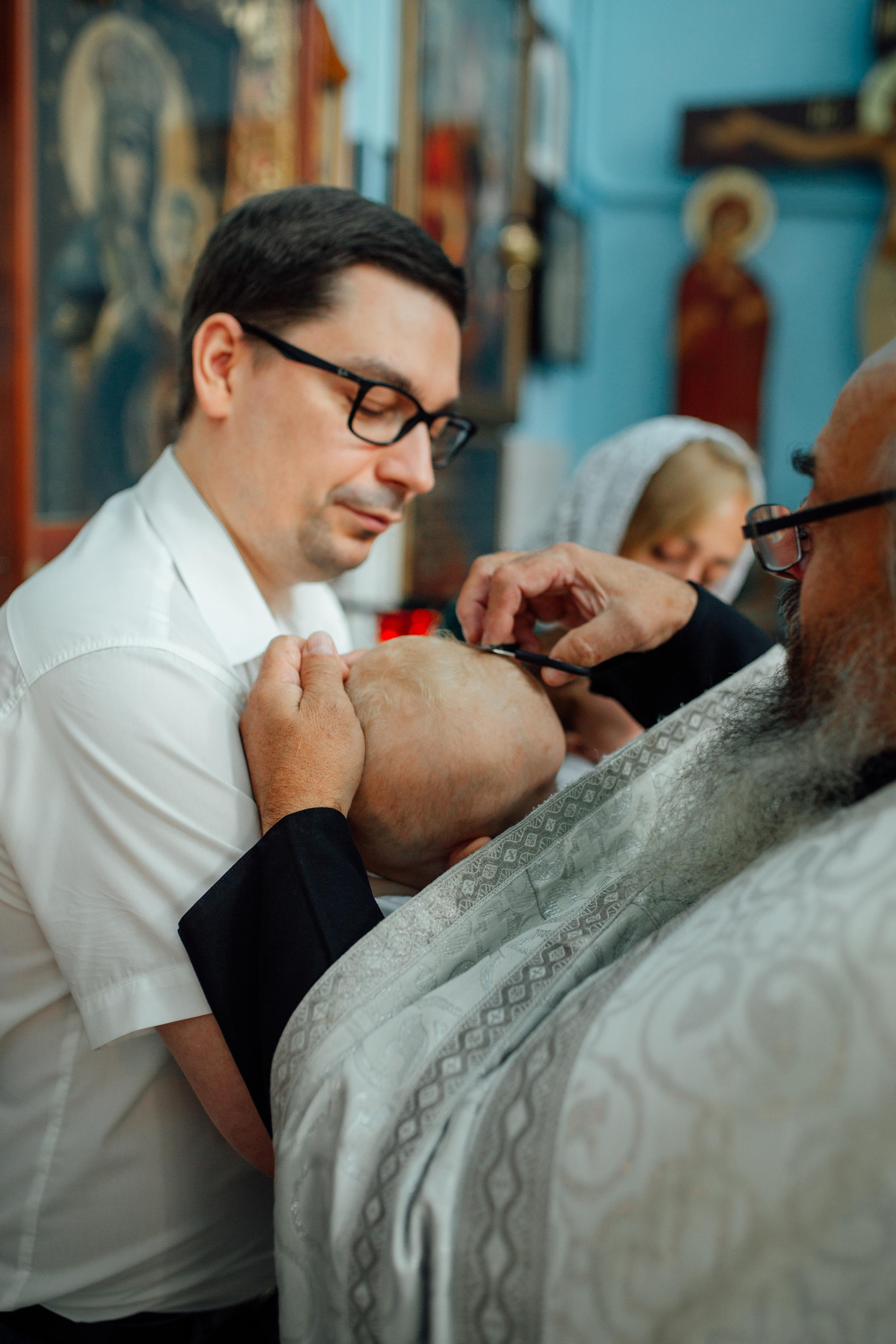 Крещение Марка, храм Петра и Павла, Сенница, август 21