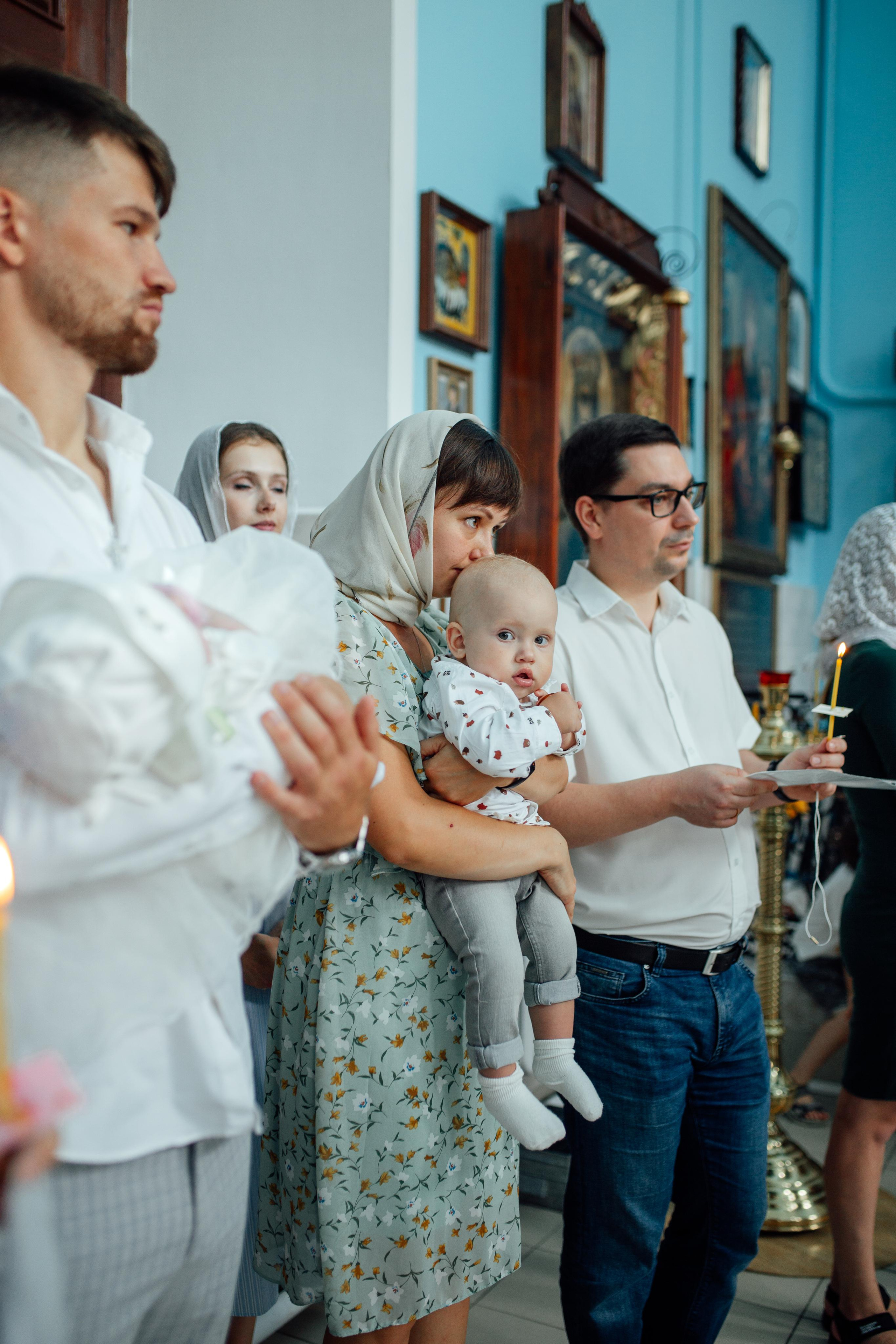 Крещение Марка, храм Петра и Павла, Сенница, август 21