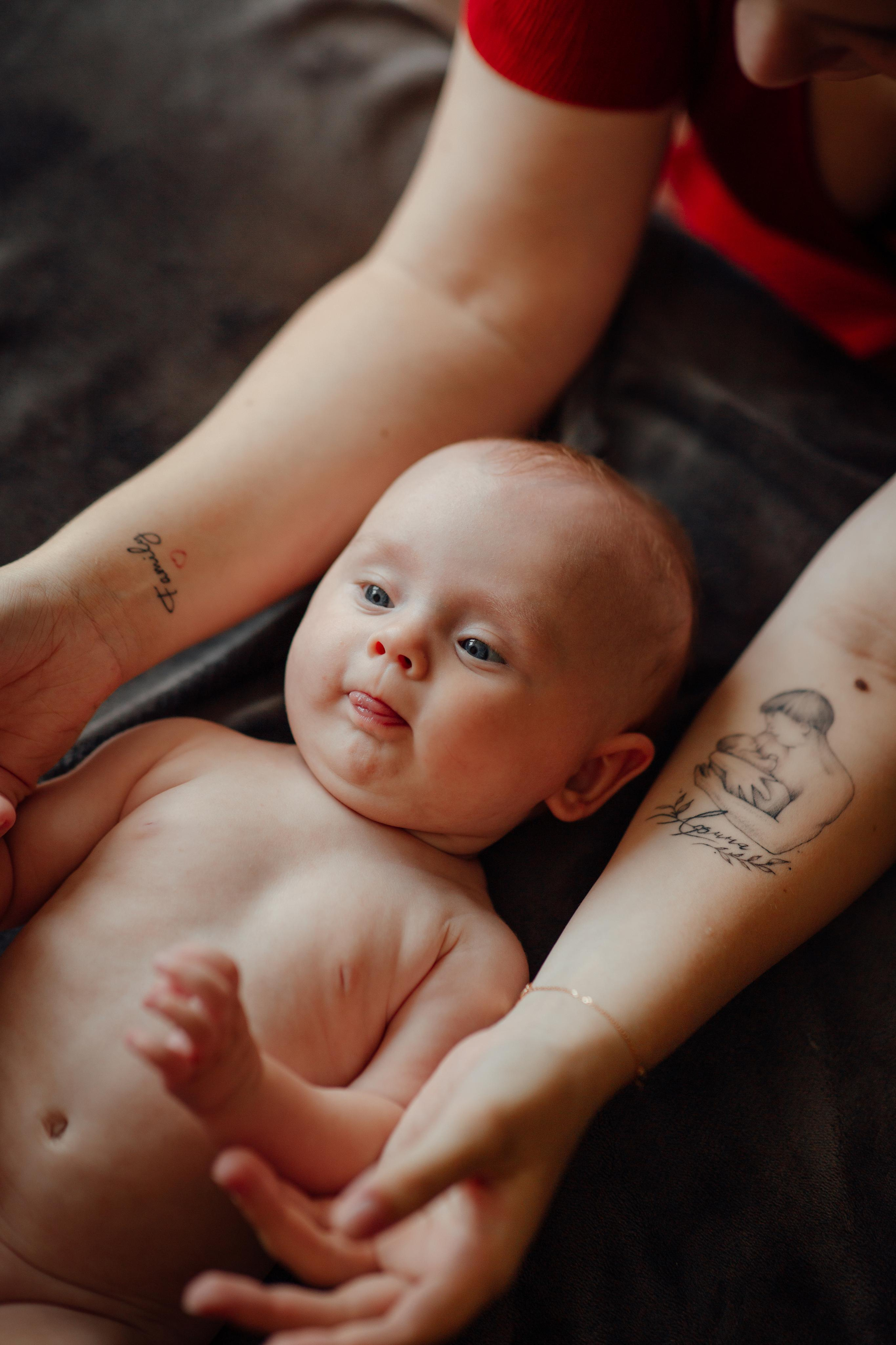 Домашняя, малышка Афина, июль 21