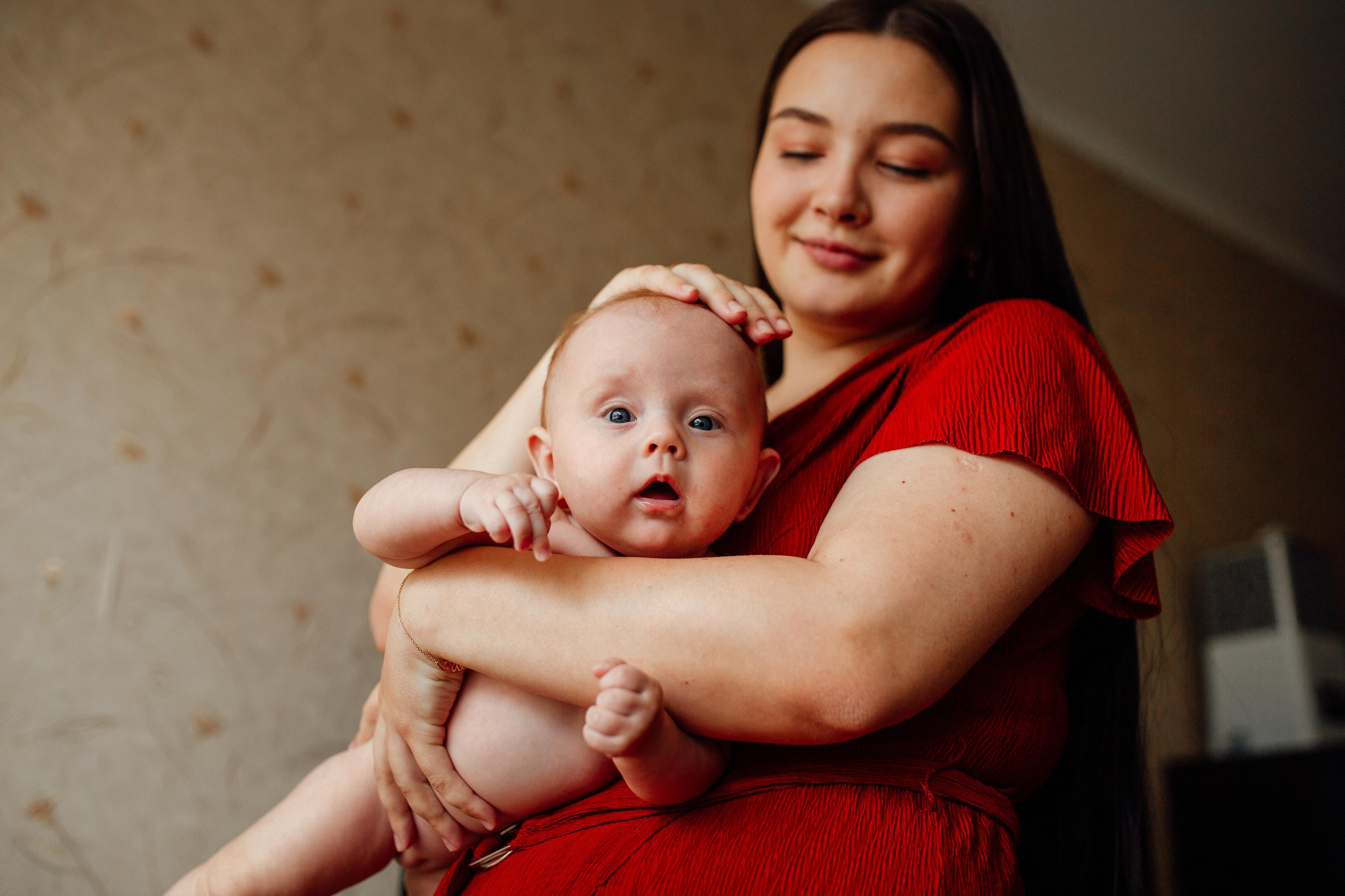 Домашняя, малышка Афина, июль 21