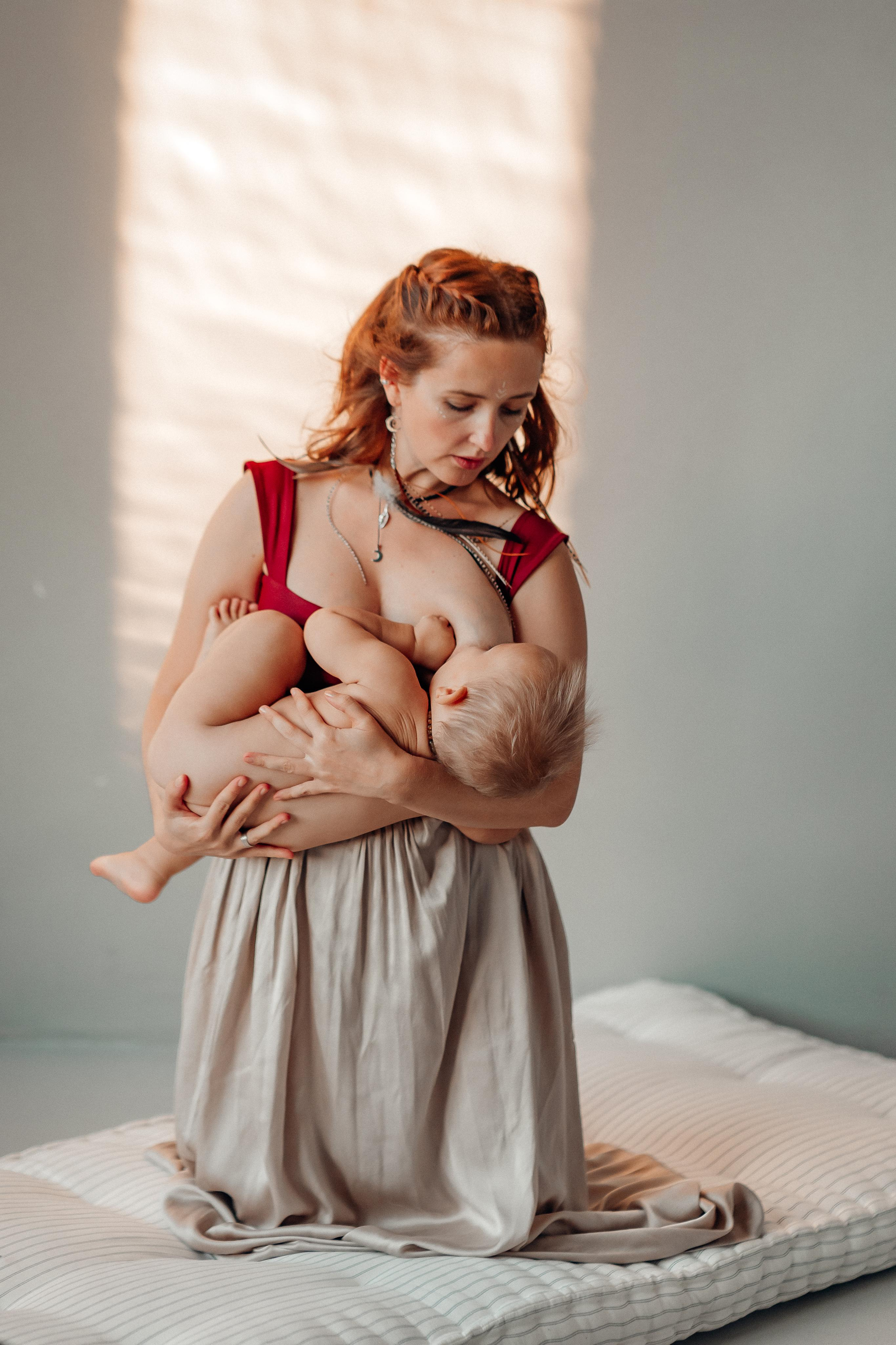 Мама Аня и дети, фотостудия Воздух, октябрь 21