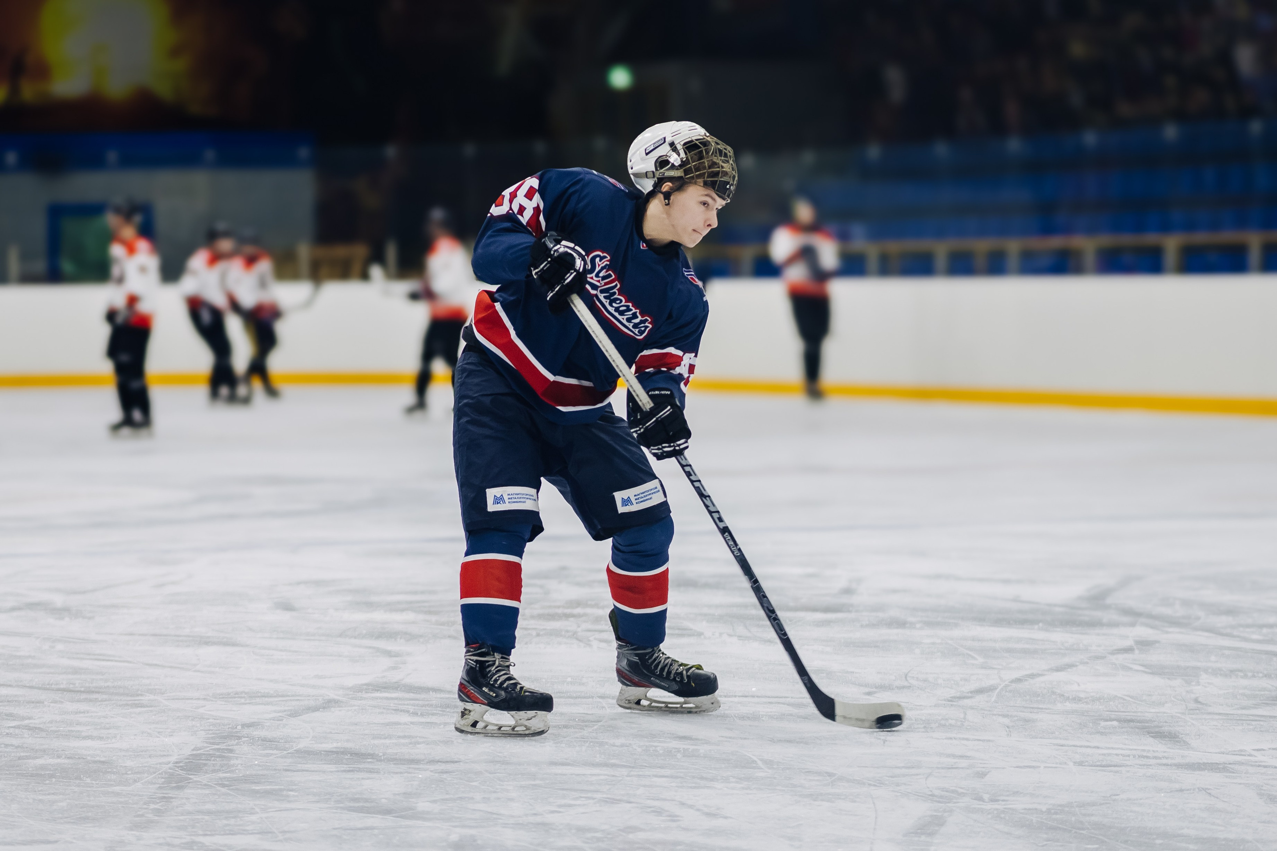 Хоккей. СХЛ / 20.01.24. Денис Прохоров Фотограф в г. Магнитогорск