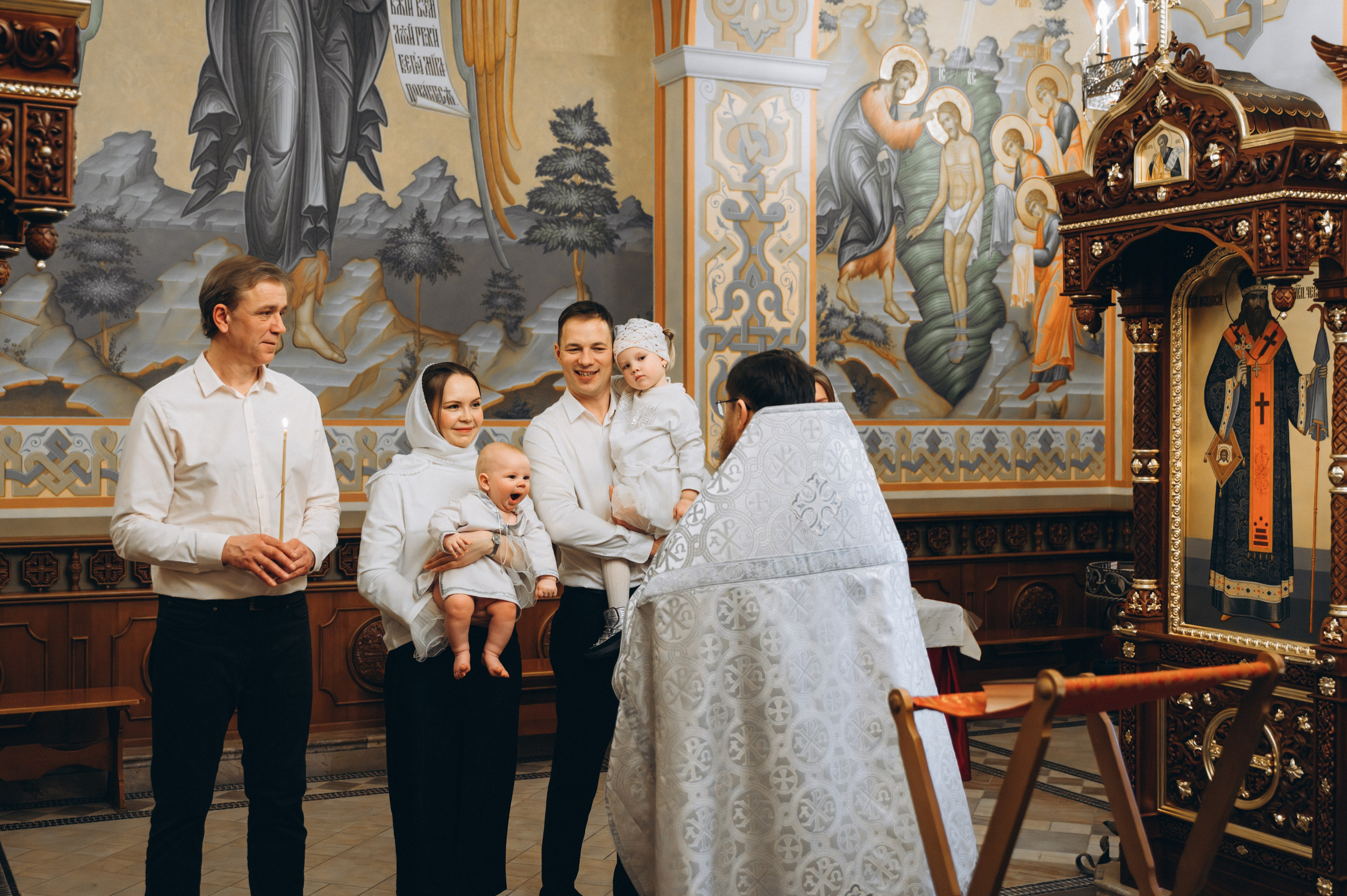 Крещение Фёдора (Храм Всех Святых) криптовый. Семейный фотограф в Минске Дарья Дреко