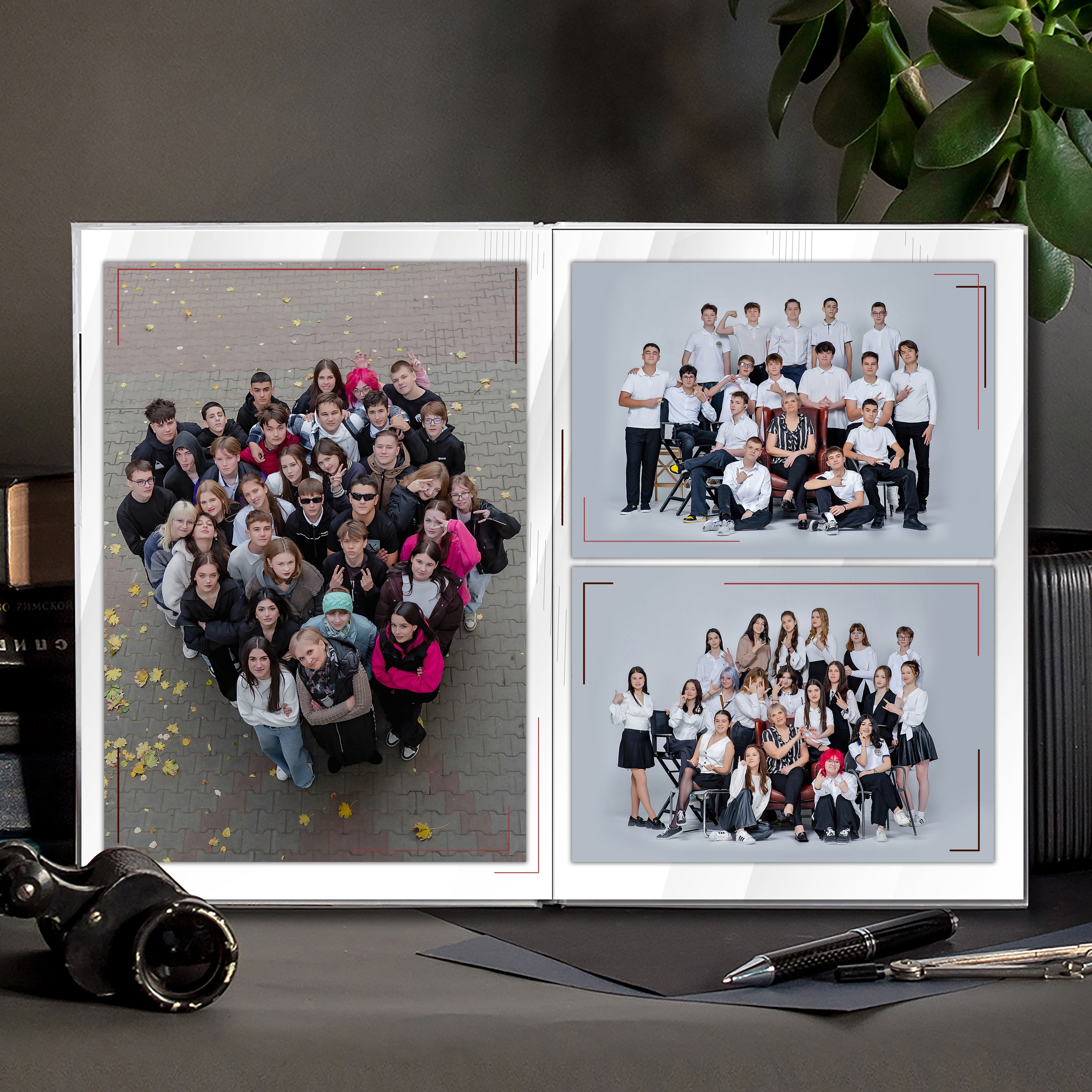 Выпускной альбом для выпускников школы (Дизайн № 210). Современные Выпускные Альбомы в Ростове-на-Дону