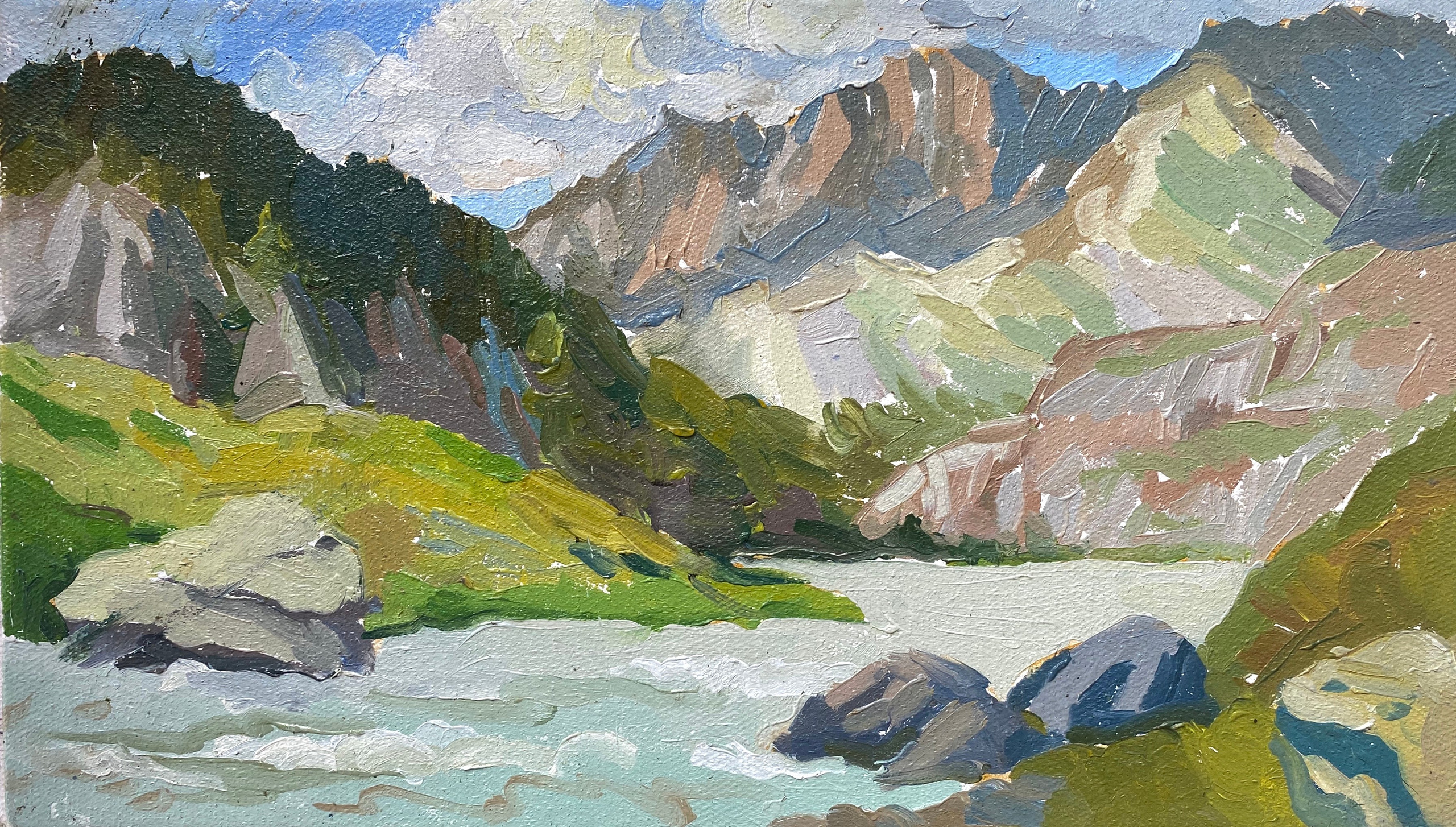 Пейзажи. Донбай Василиса художник