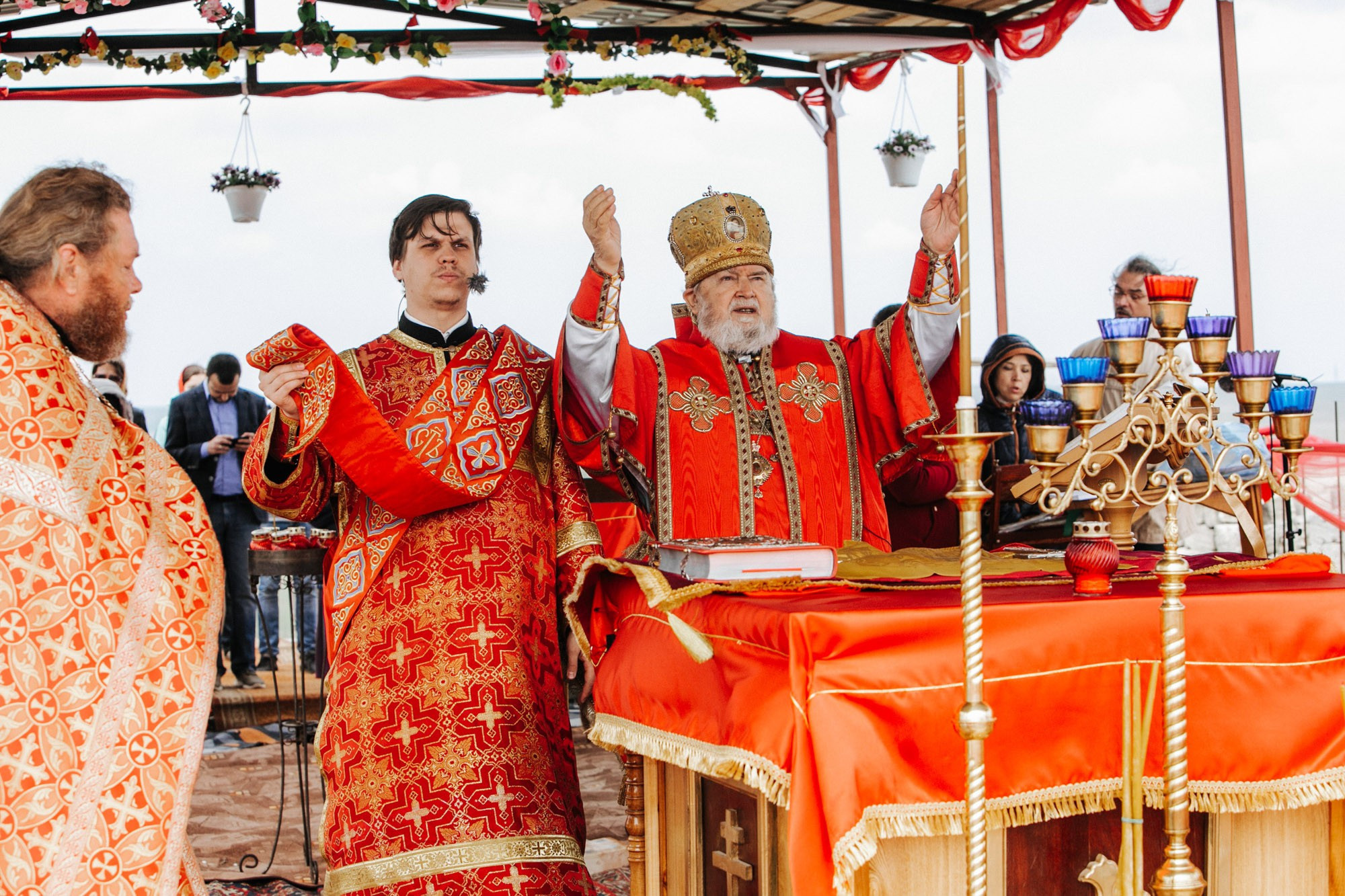 Литургия в Керчи. Photographer and videographer for wedding in Italy: Rome, Milan, Venic