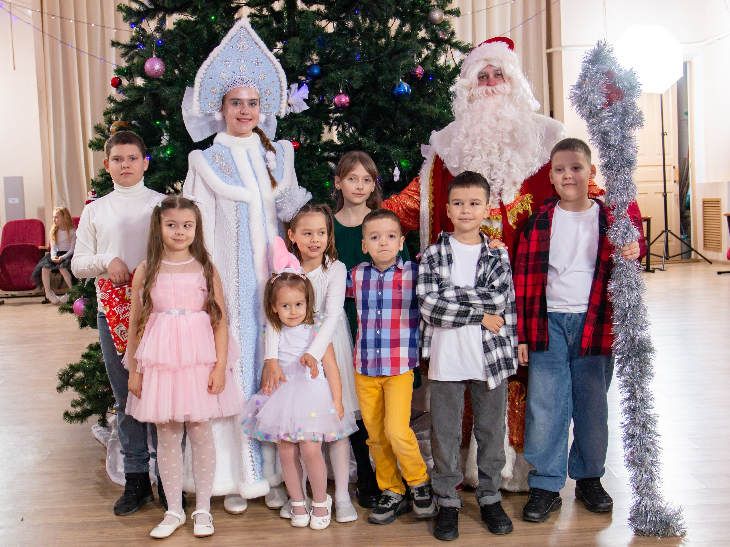 Новогодный утренник ДК Строитель г. Новоалександровск 23.12.2023. Главная