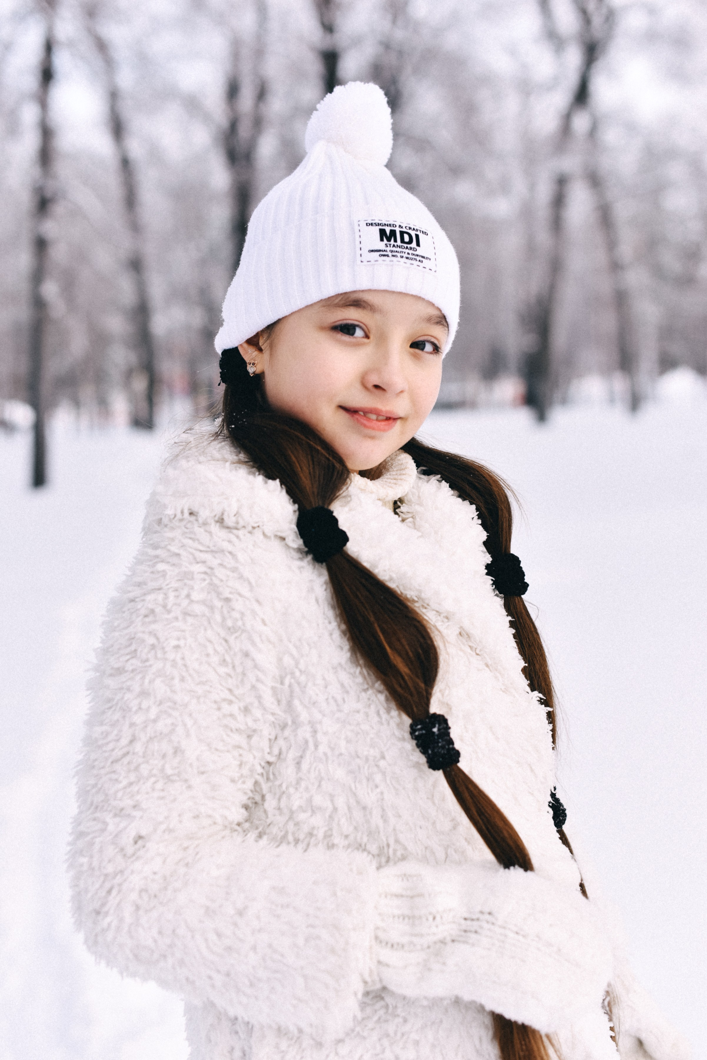 Девочки зима