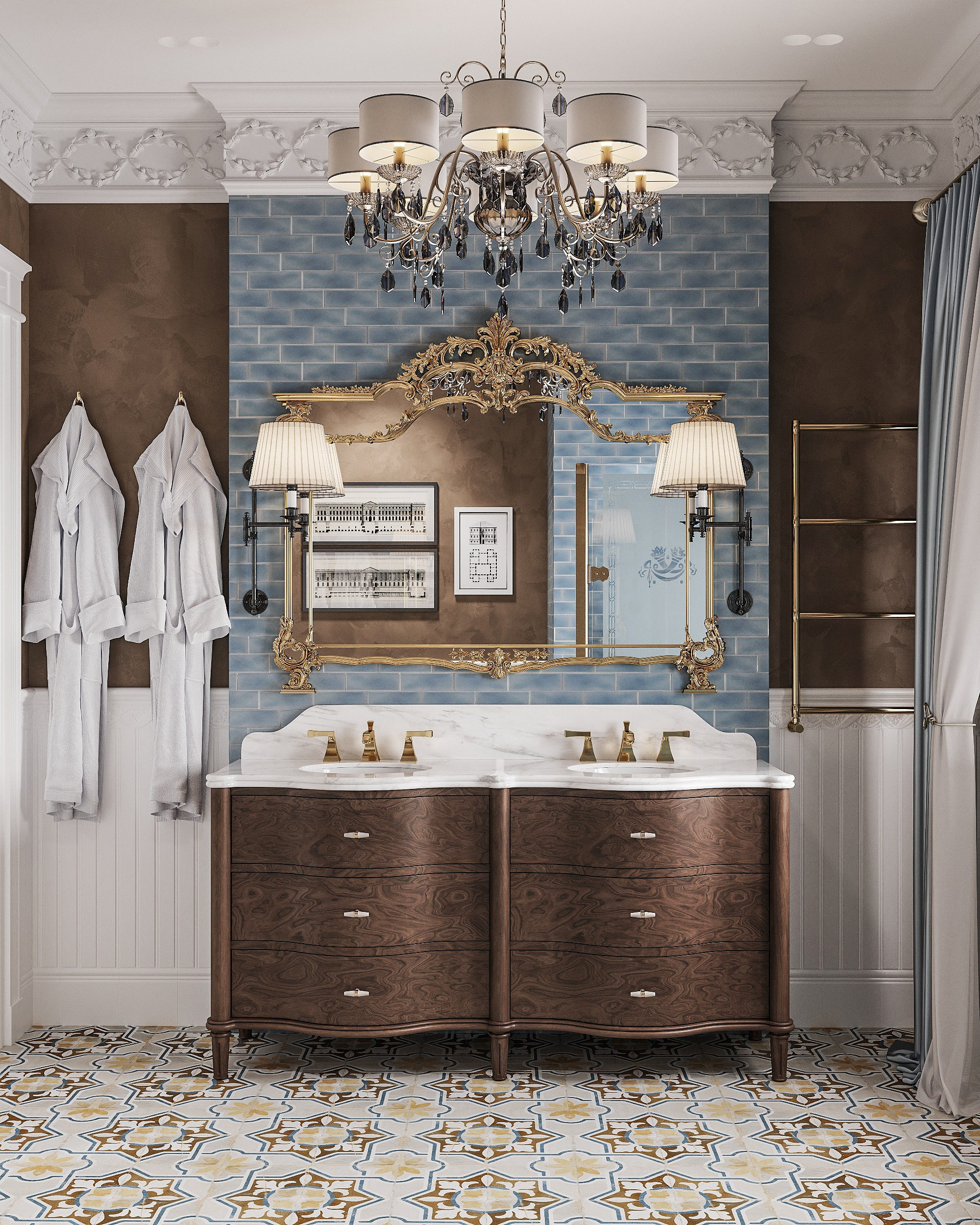 Provence house interior | 400 m² | 2025. 3D Визуализатор Великородная Виктория