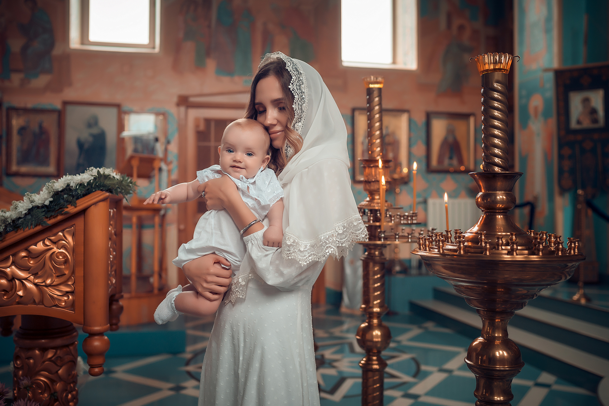 Фотограф на Крещение и Венчание в Красноярске Рамазанова Юлия