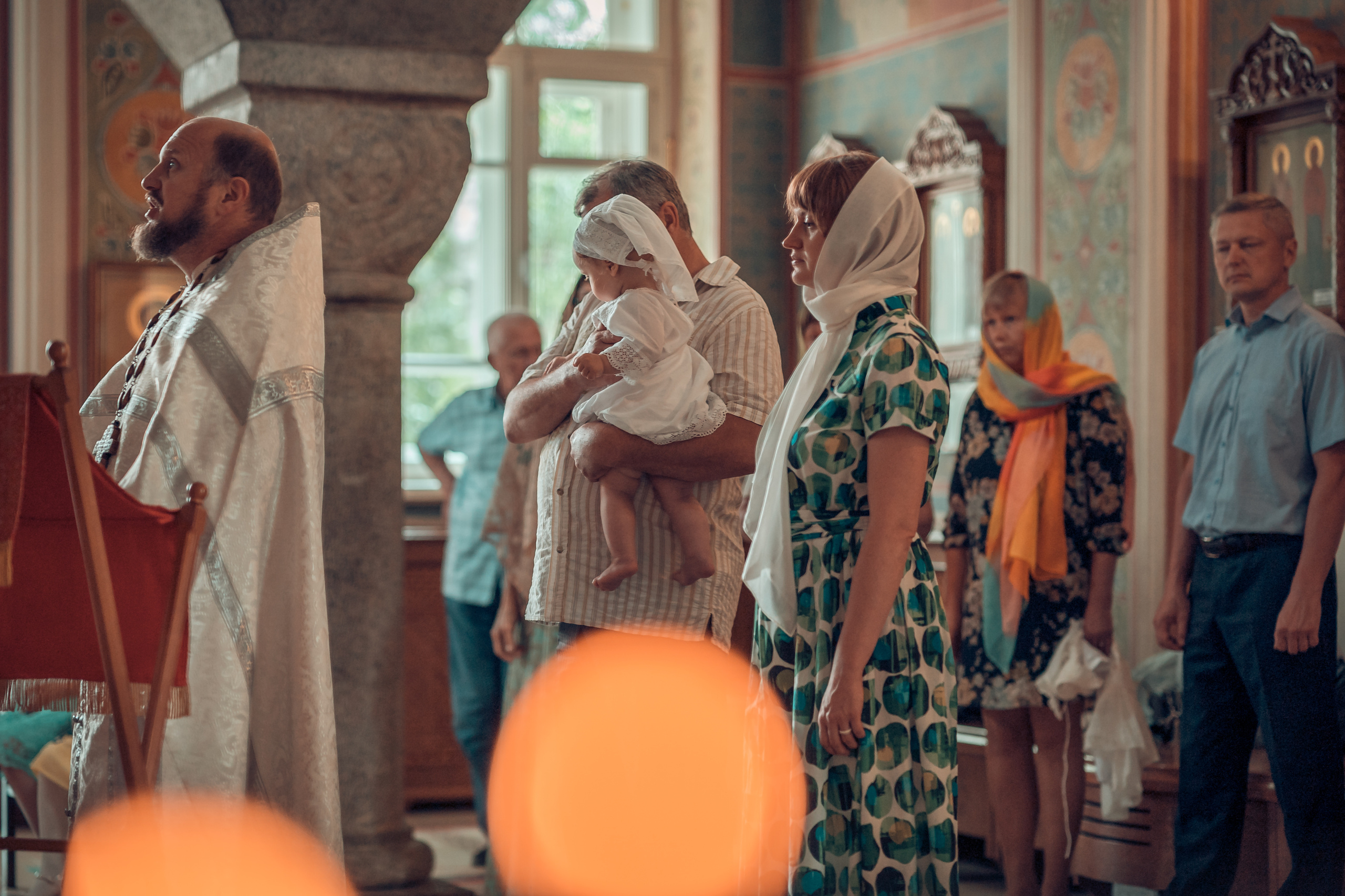 Крещение Софии Храм Иоанна Предтечи. Фотограф на Крещение и Венчание в Красноярске Рамазанова Юлия