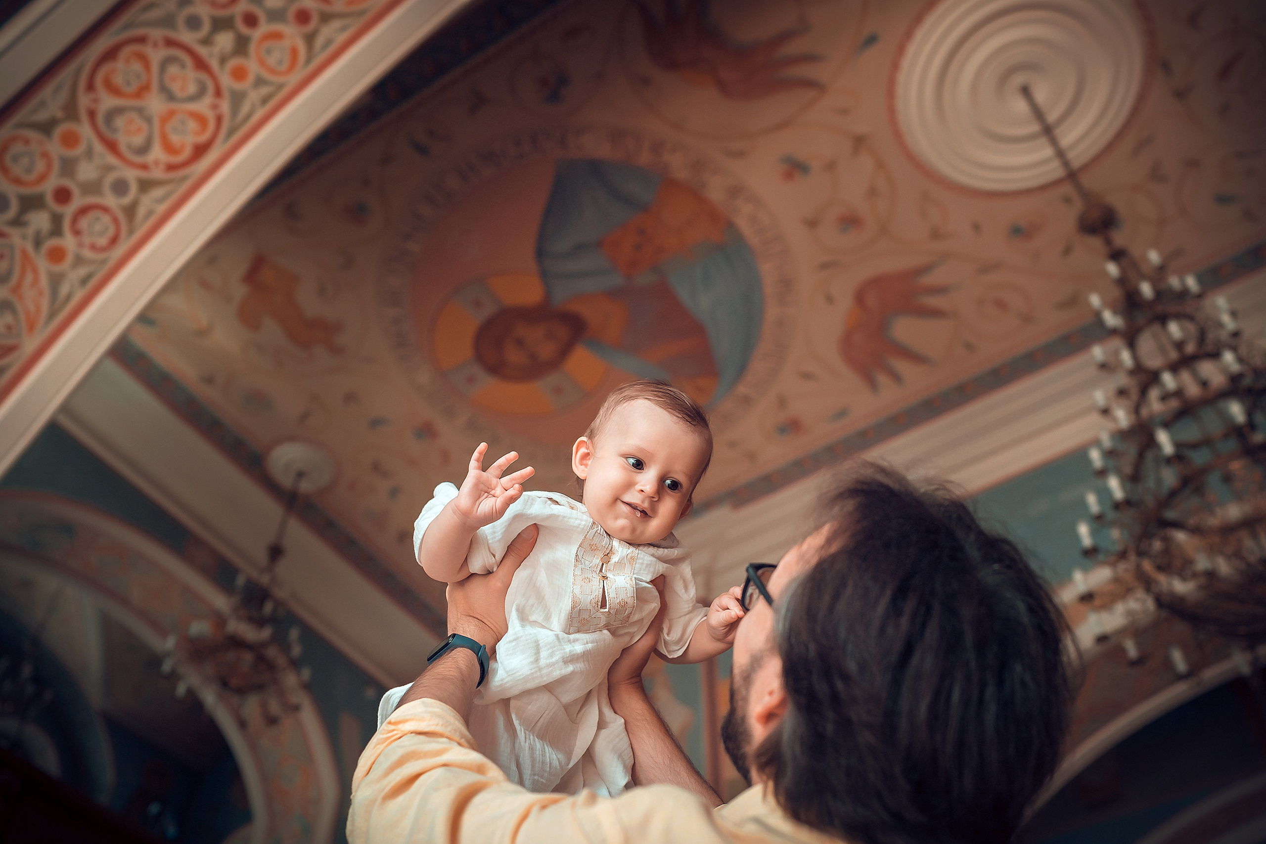 Крещение Кирилла Храм Иоанна Предтечи. Фотограф на Крещение и Венчание в Красноярске Рамазанова Юлия