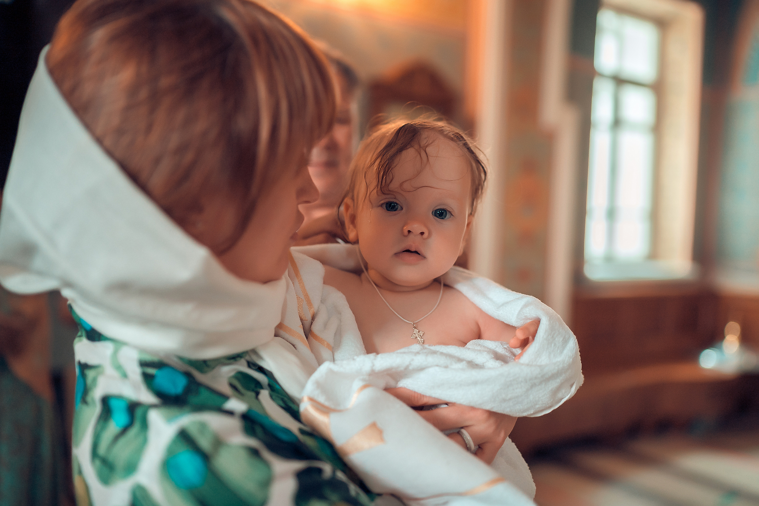 Крещение Софии Храм Иоанна Предтечи. Фотограф на Крещение и Венчание в Красноярске Рамазанова Юлия
