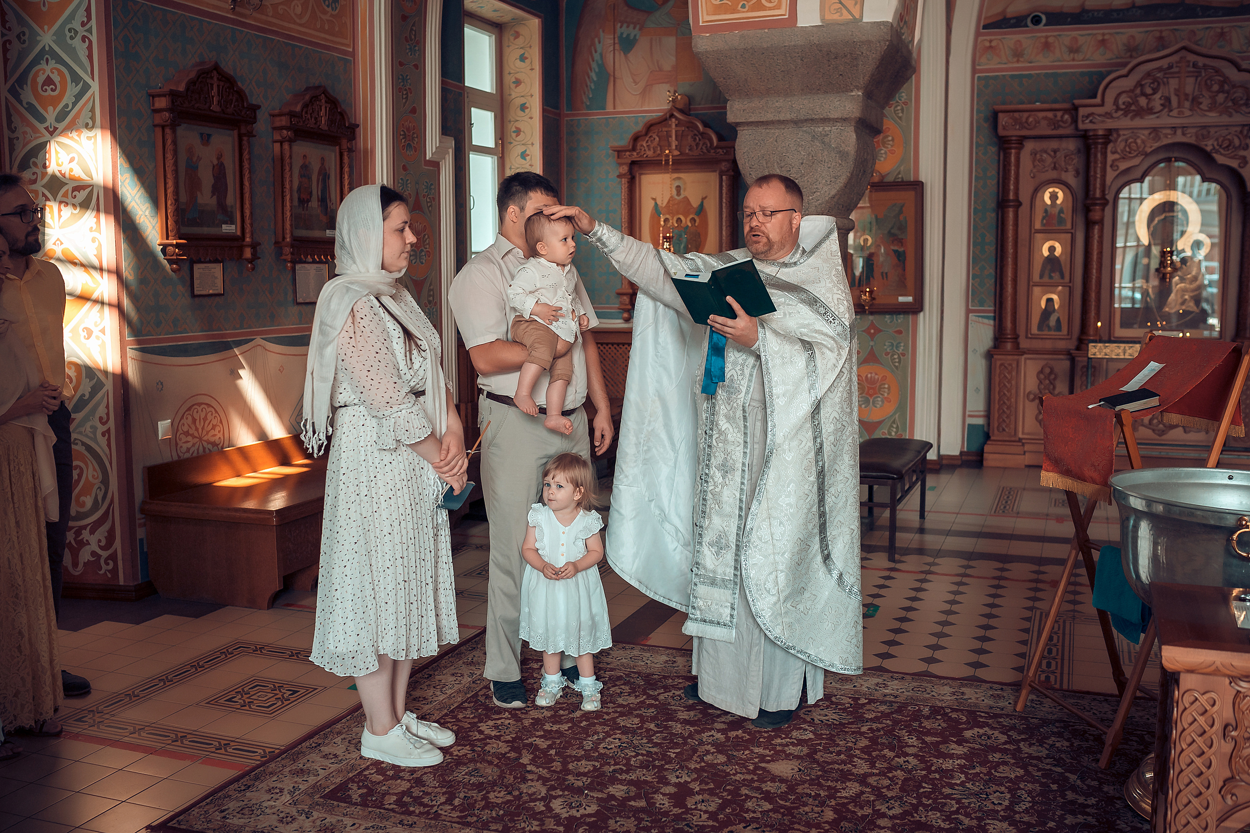 Крещение Кирилла Храм Иоанна Предтечи. Фотограф на Крещение и Венчание в Красноярске Рамазанова Юлия