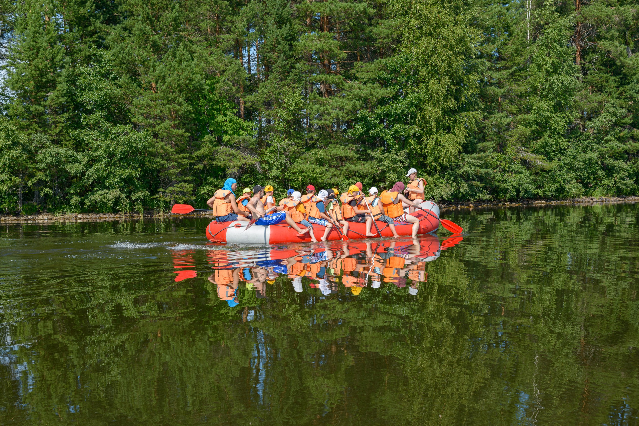 Летние тренировочные сборы Школы Боевых Искусств «МОН» 2013, Карельская кругосветка