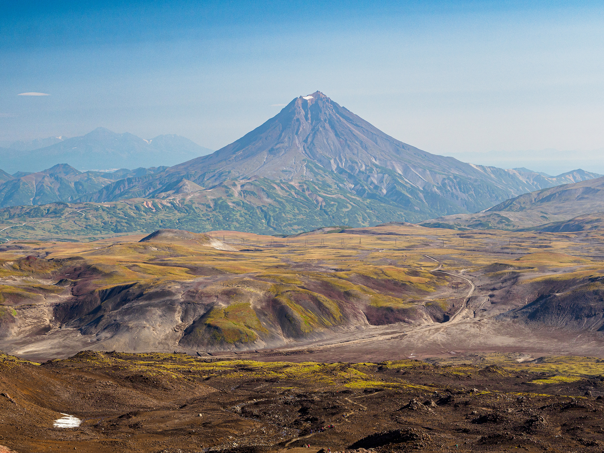 Камчатка на выходные, пляж, вулкан Горелый, рассвет на Авачинской бухте. Творческие сьемки