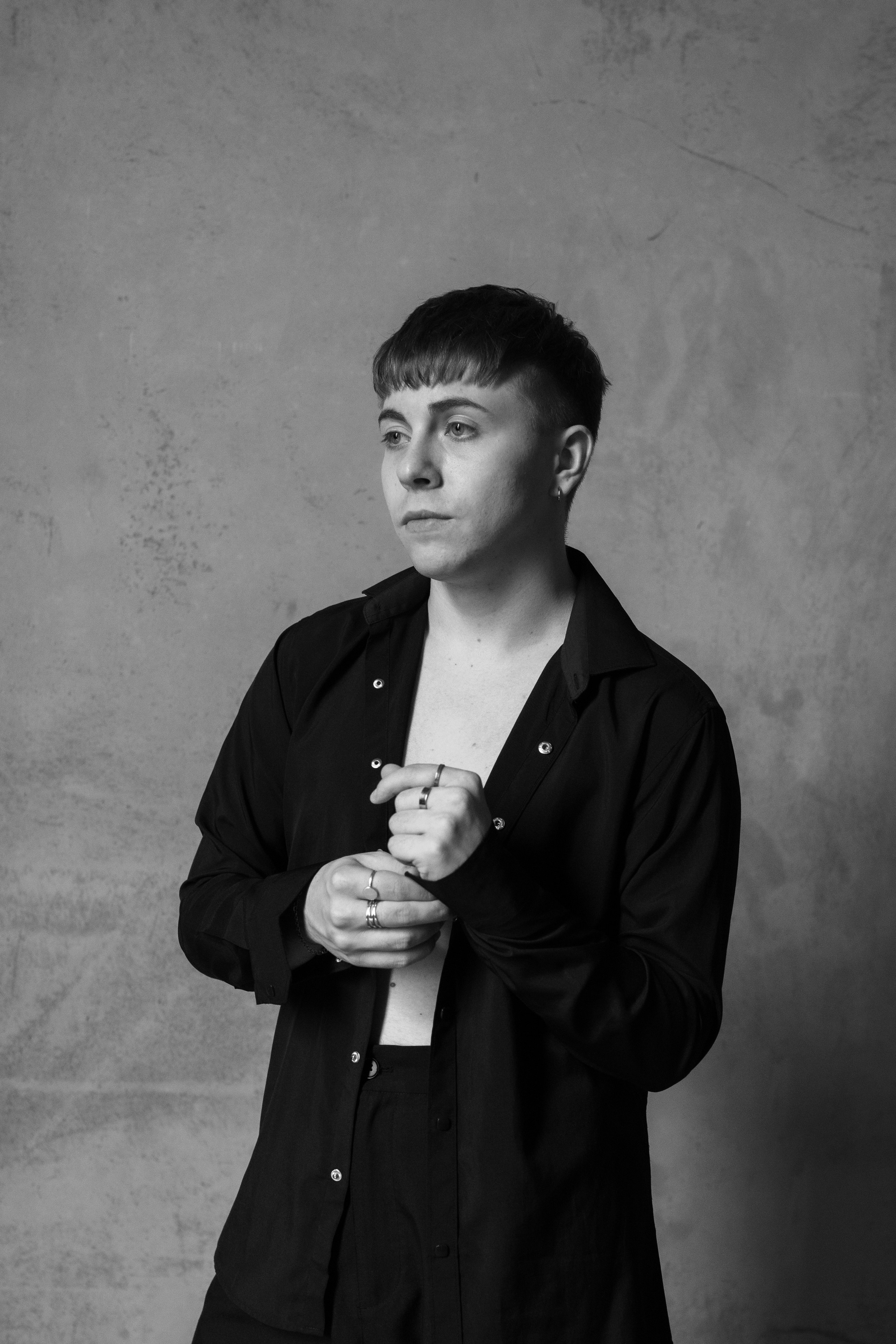 Мужской черно-белый портрет. Фотограф и видеограф в Москве Анна Матюхина