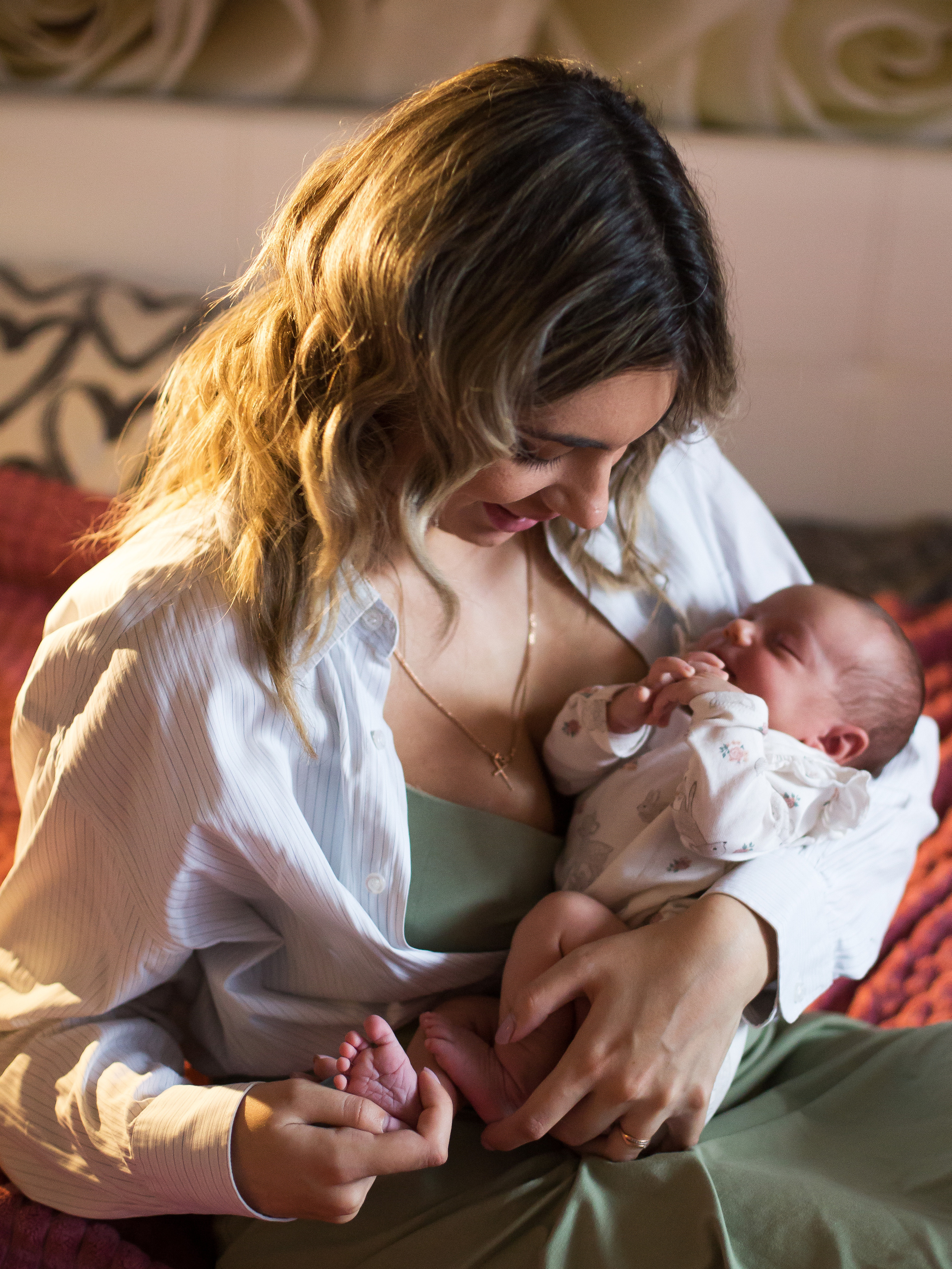 Анжелика и малышка Дарина. Фотограф в Волгограде Галина Власенко