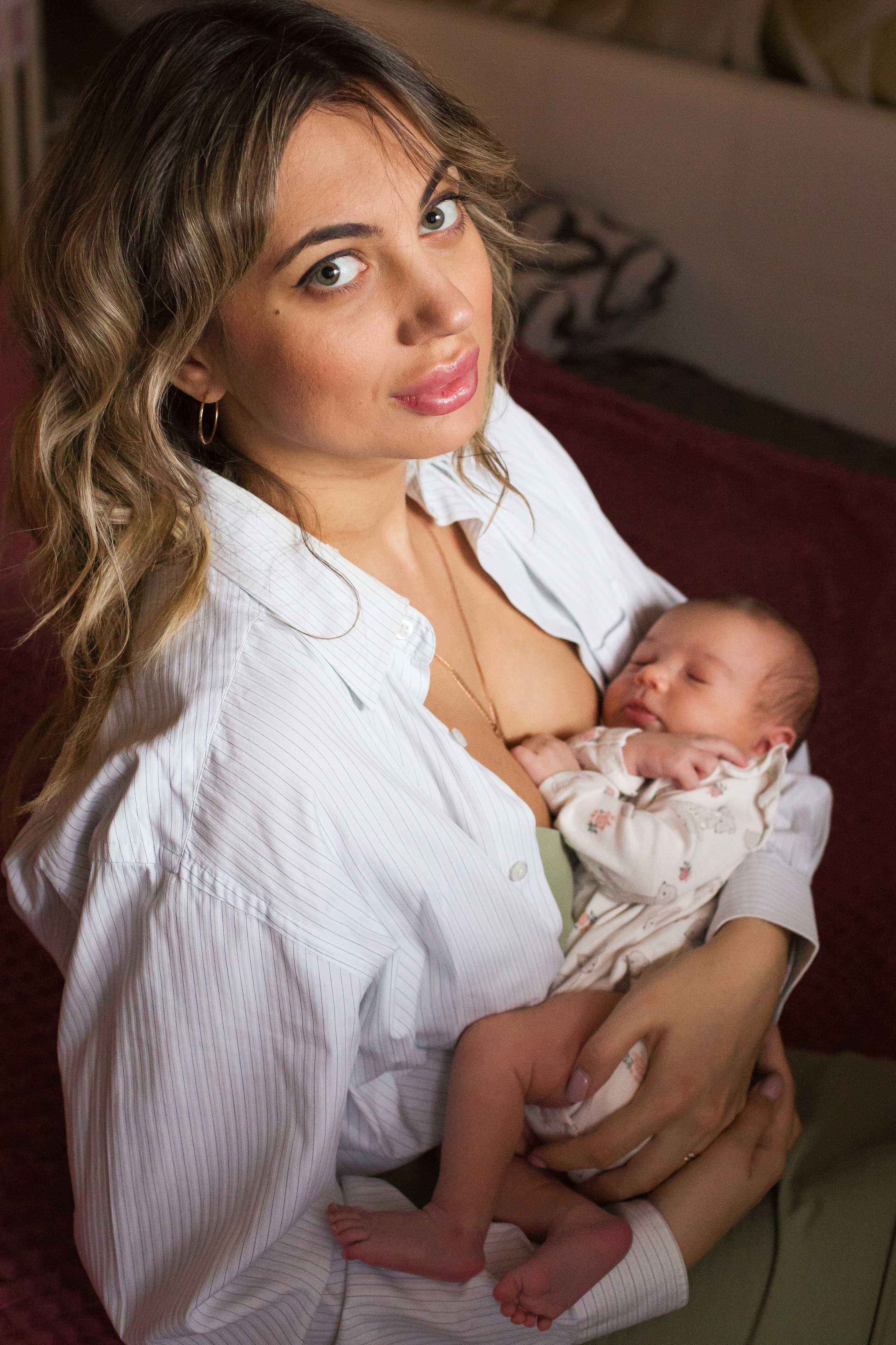 Анжелика и малышка Дарина. Фотограф в Волгограде Галина Власенко