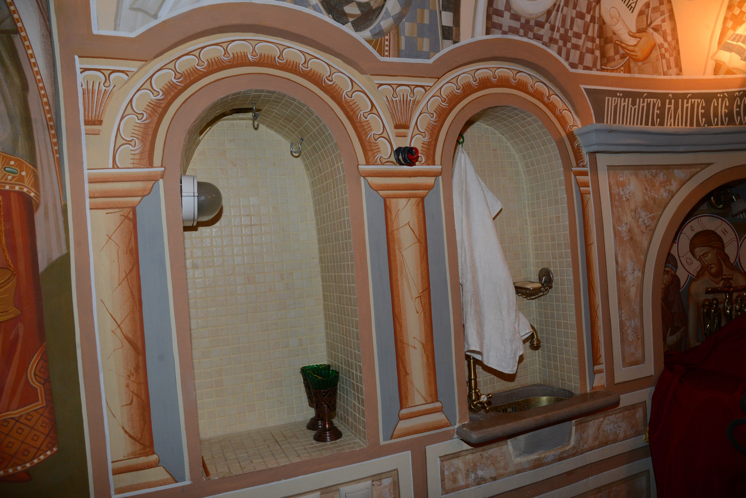 Зачатьевский монастырь Храм Всех Преподобных Работнов А., Алексеев Б.