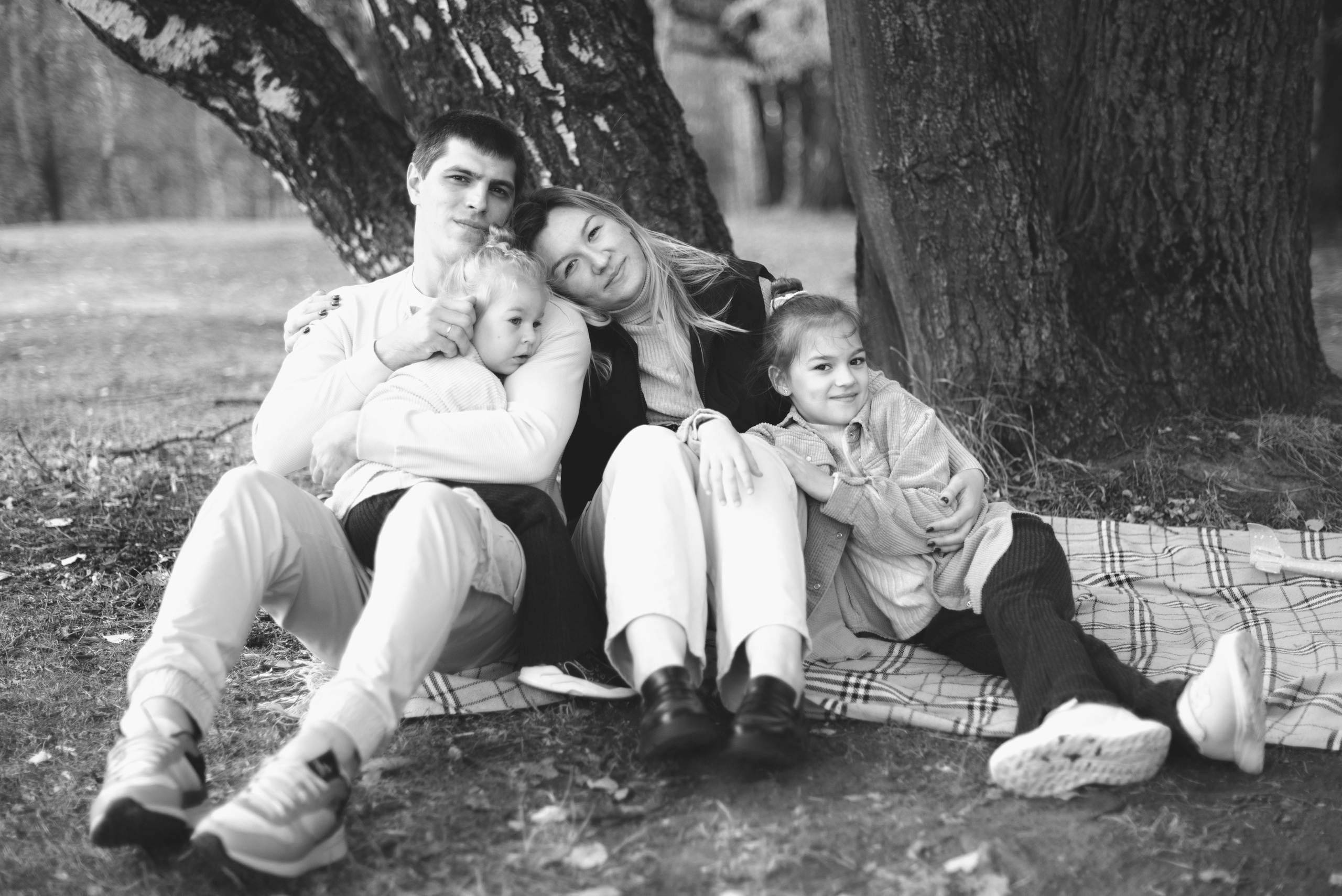 Екатерина с семьей. Семейный и детский фотограф в Щелково Алена Дробот