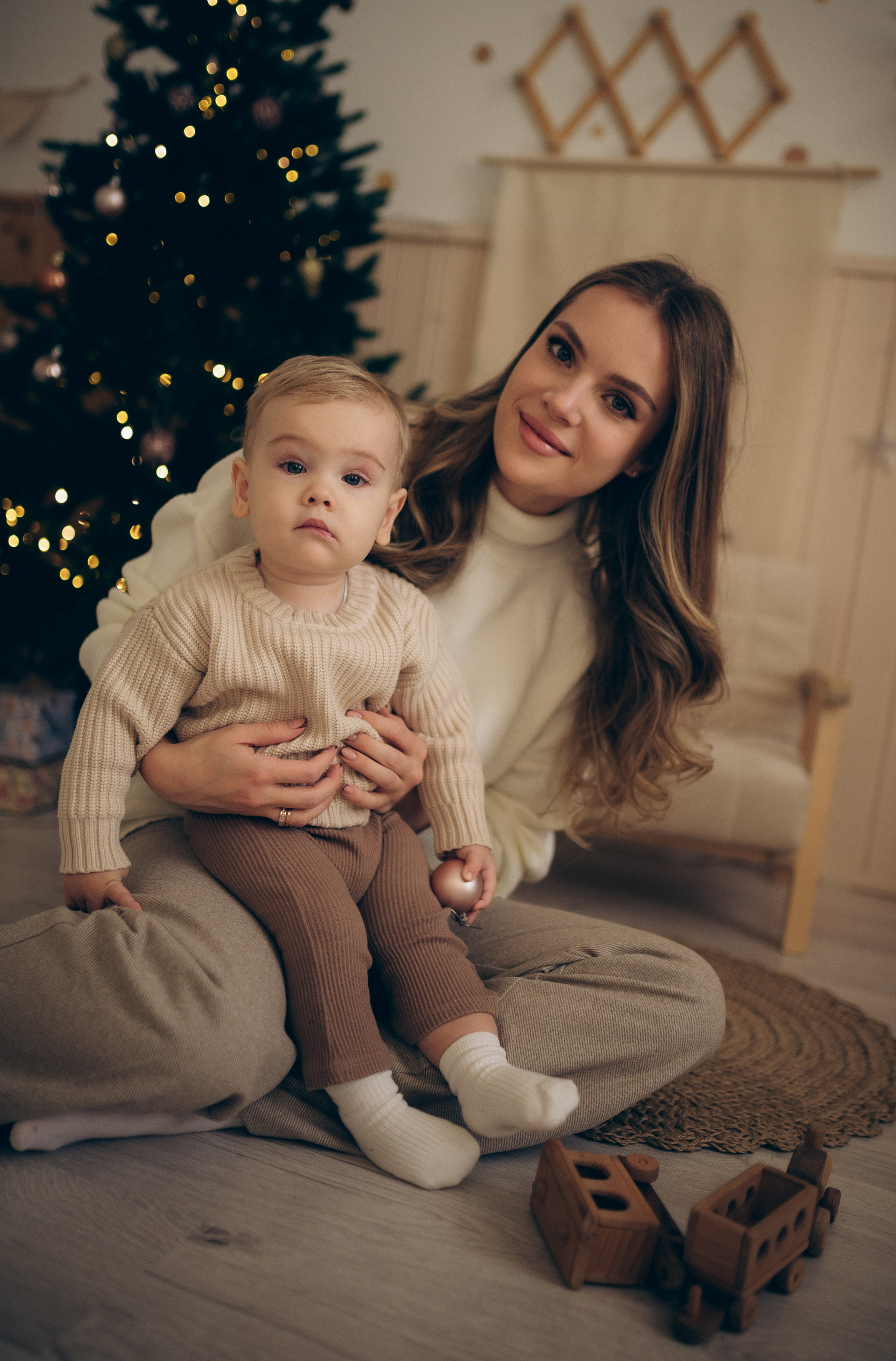 Новогодняя уютная история. Семейный и детский фотограф в Щелково Алена Дробот