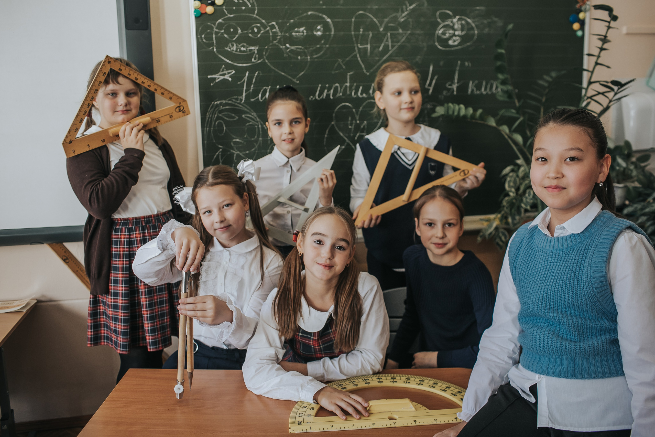 Осенняя съемка 4 класса для Выпускных альбомов. Семейный фотограф в Москве Наталья Чуб, заказать Фотокнигу