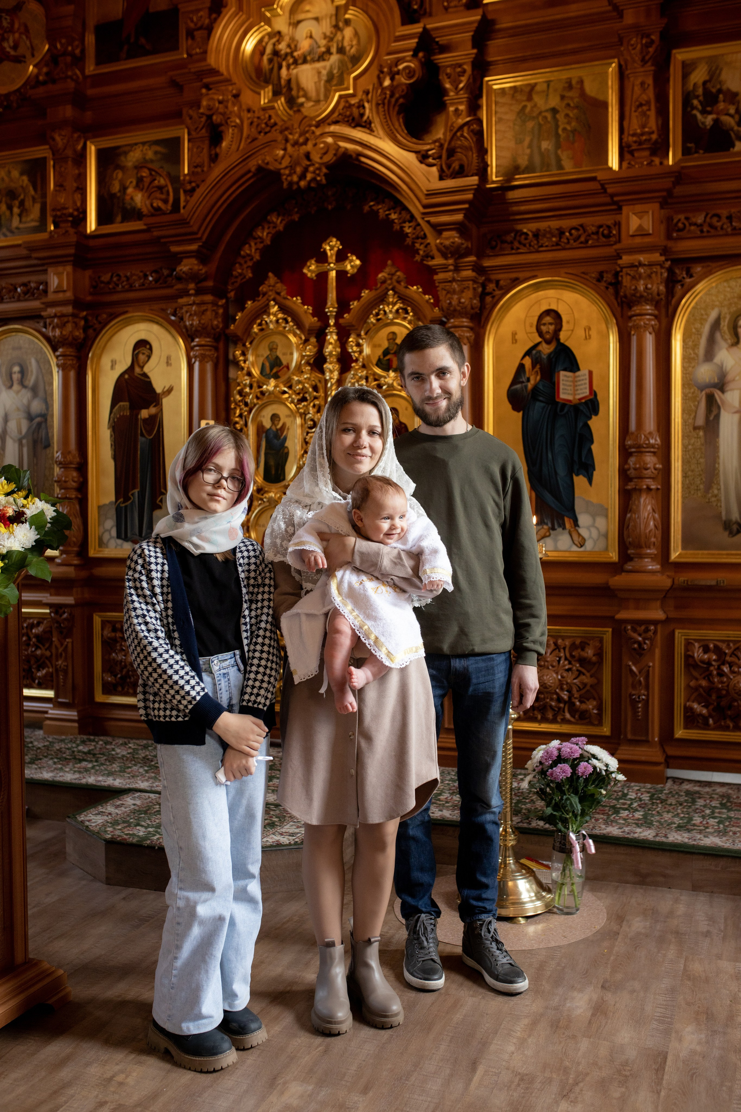 Таинство крещения Марка. Фотограф в Железнодорожном и Балашихе