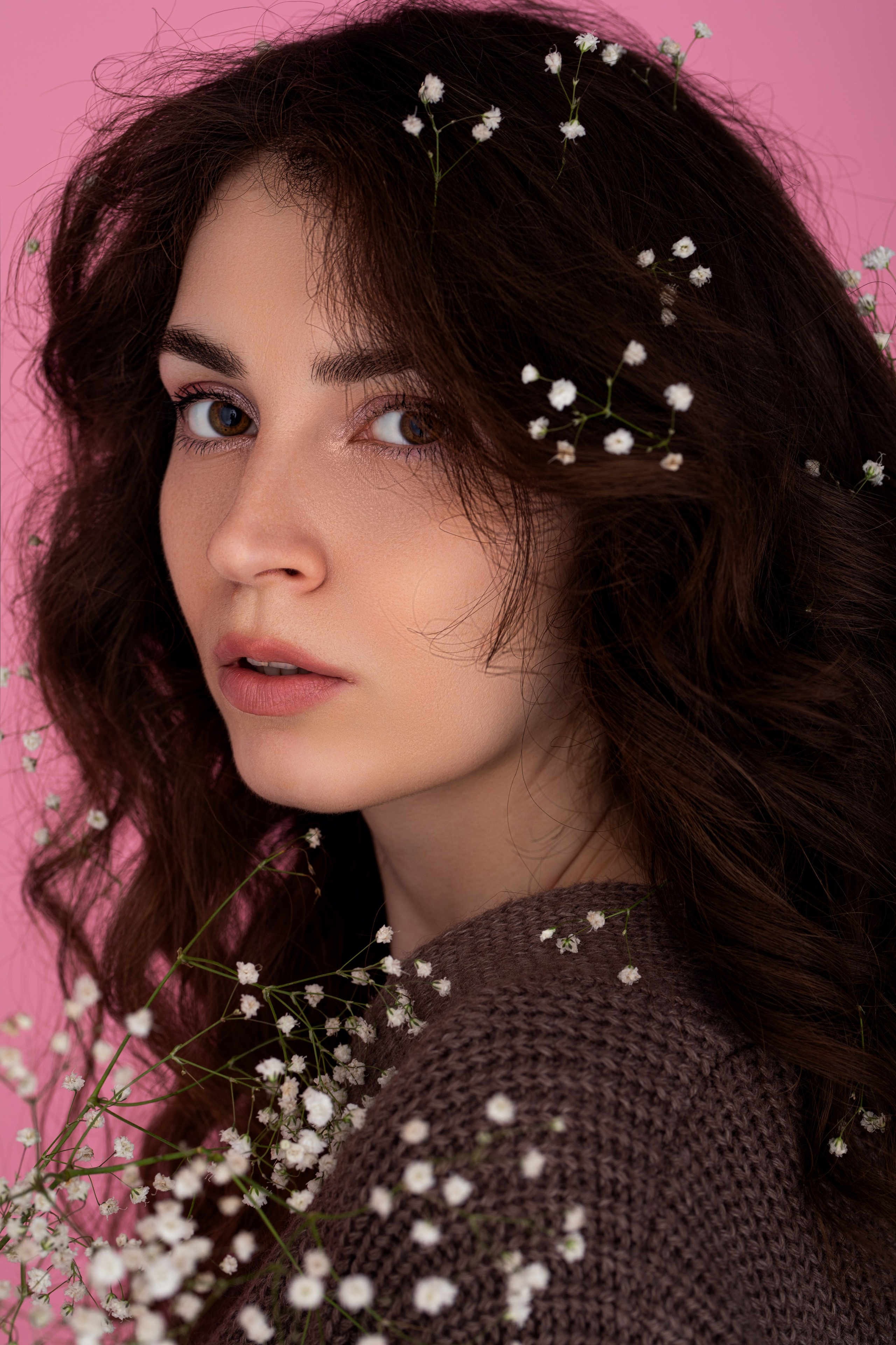 Съемка в студии на циклораме с Анастасией в формате для «себя»