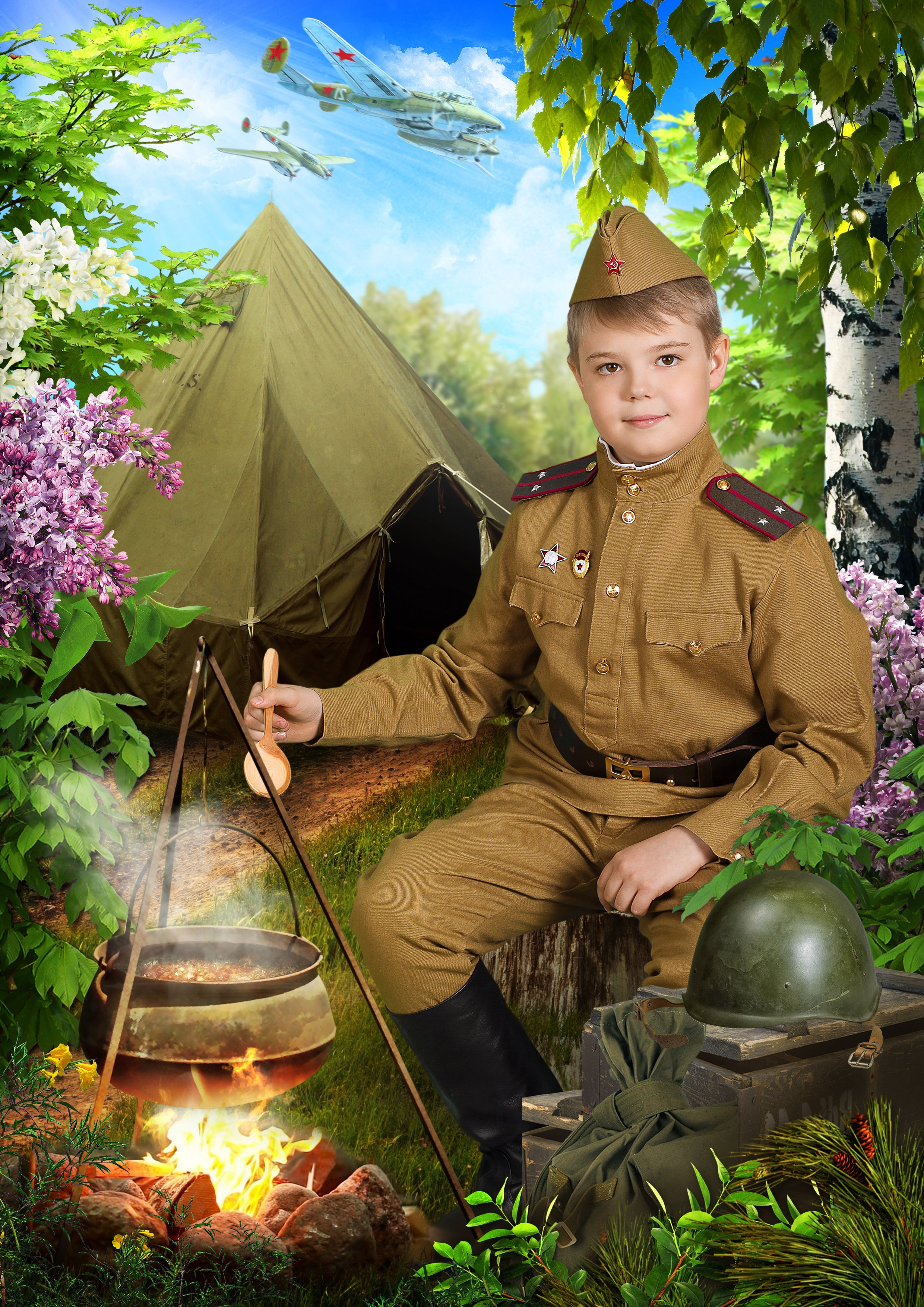 К 9 мая в военной форме. Фотограф в Севастополе и Крыму Антон Попков