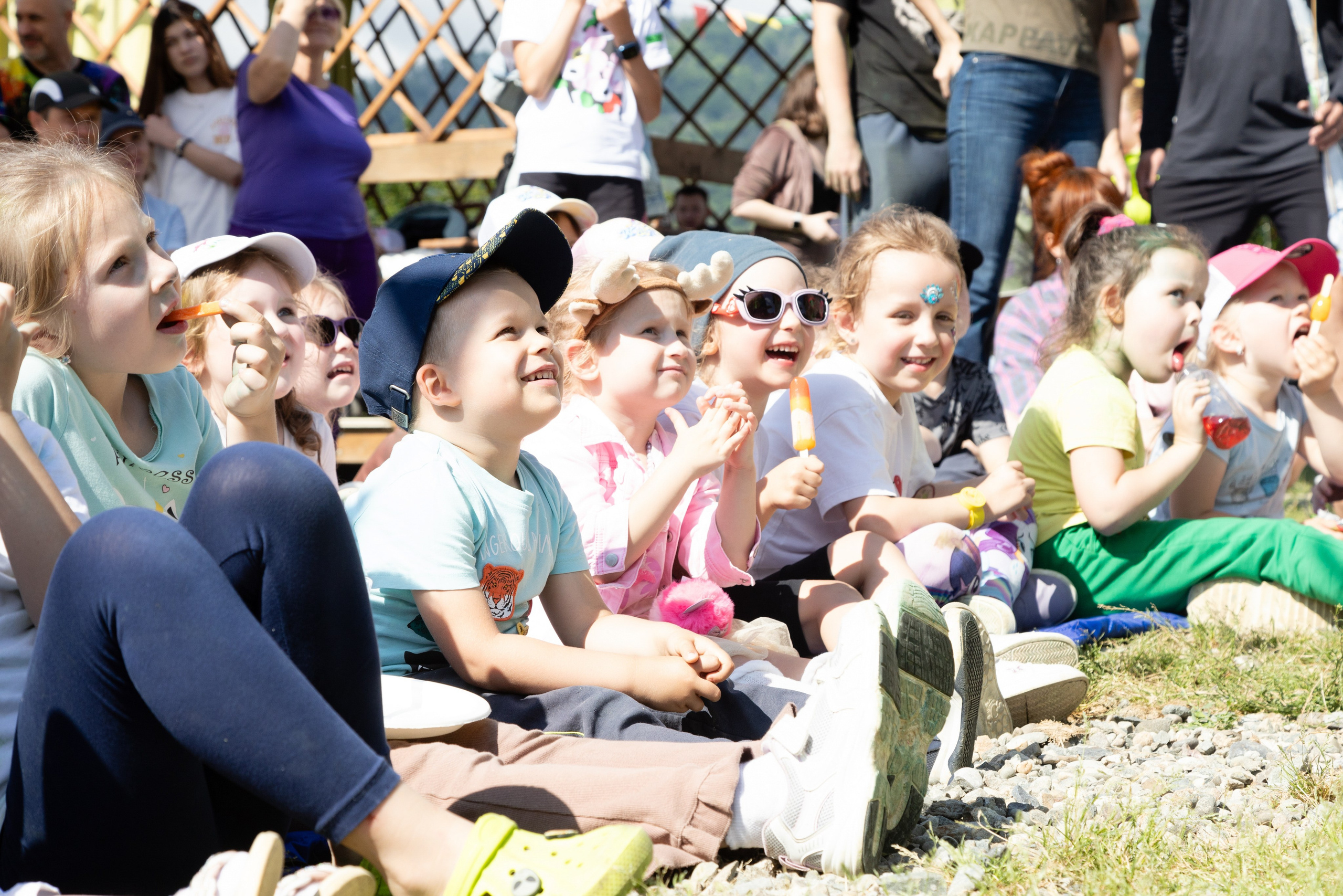 Детский праздник на чайных плантациях. Фотограф Мария Камаева