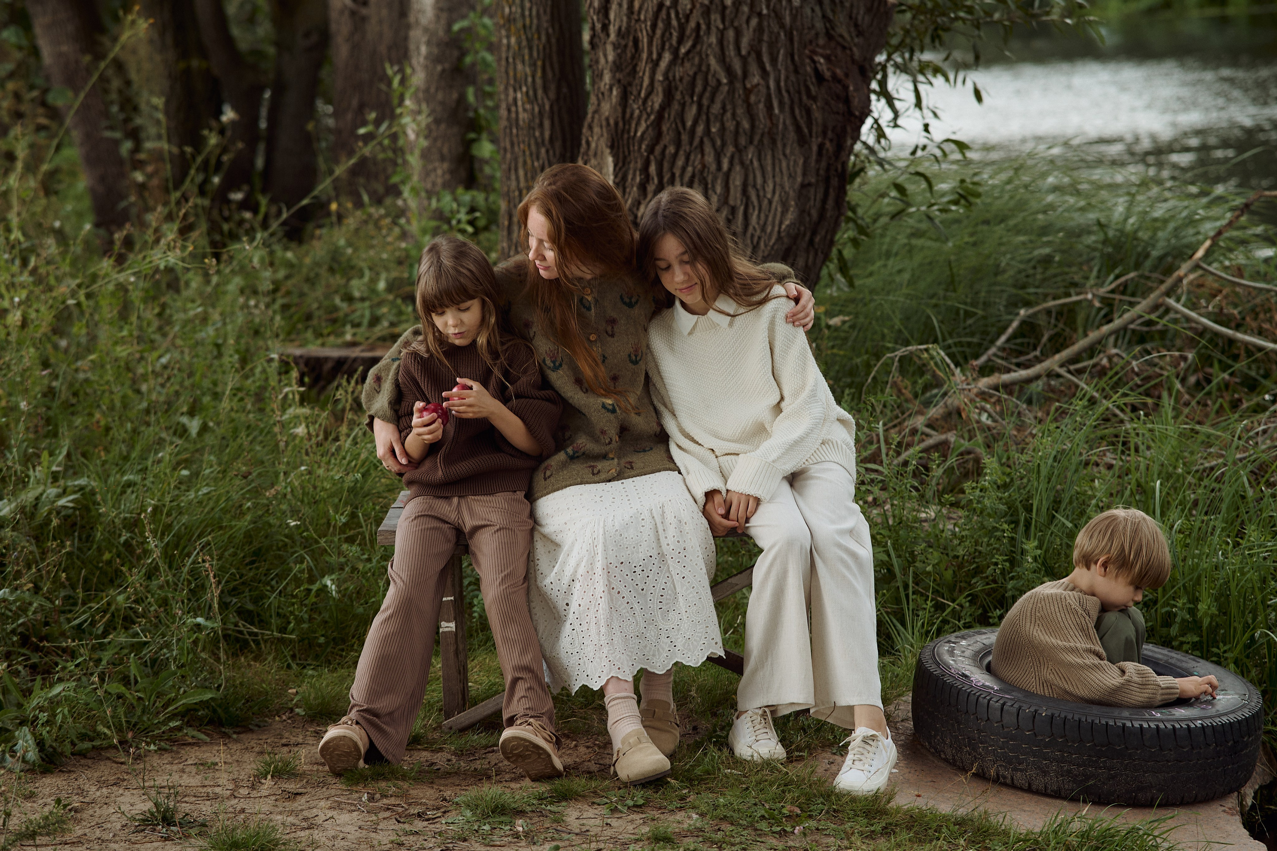 Ирина с детьми. Семейный и свадебный lifestyle-фотограф в Москве Мария Петрова
