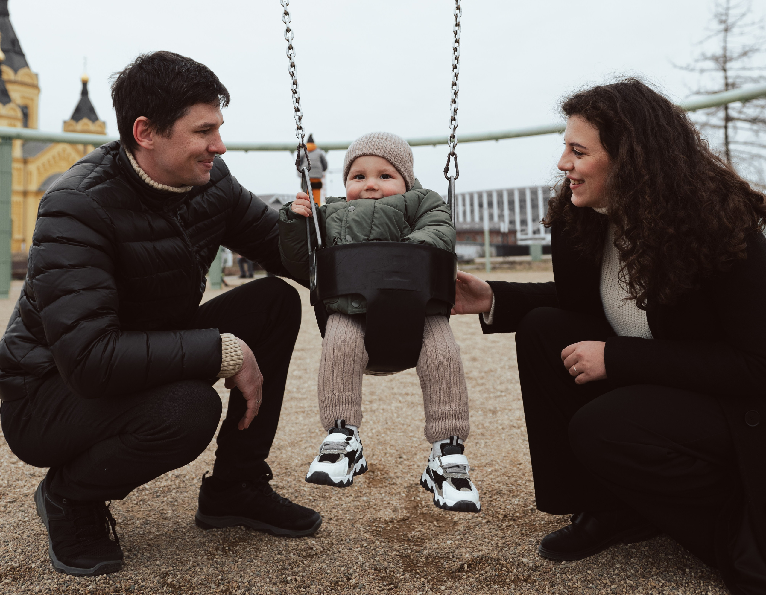 Сергей, Сабина и Лев. Семейный и свадебный фотограф в Нижнем Новгороде Анастасия Хренова