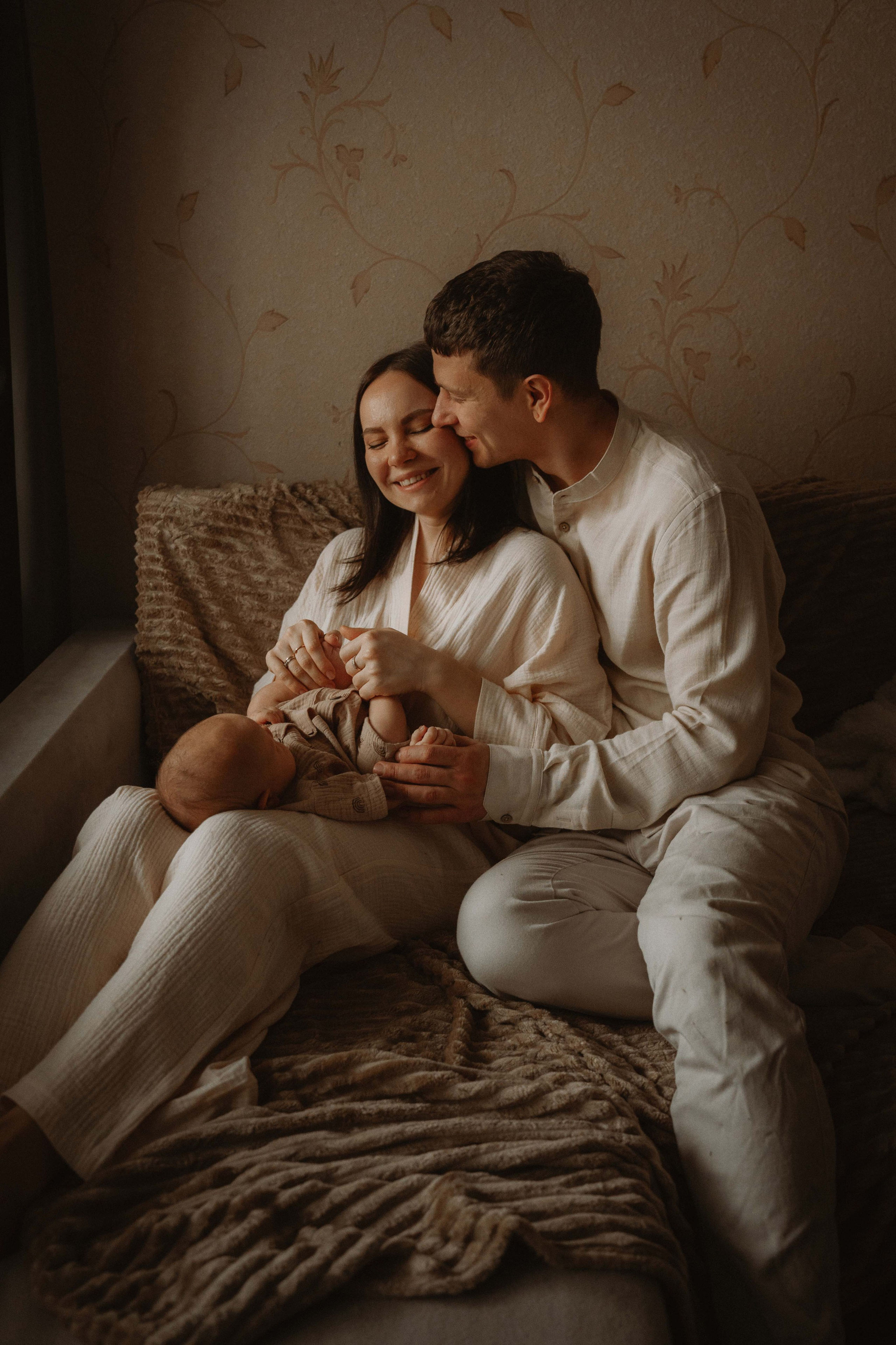 Ваня, Лера, Алиса и Кирюша. Семейный фотограф • Домашние съемки в Нижнем Новгороде