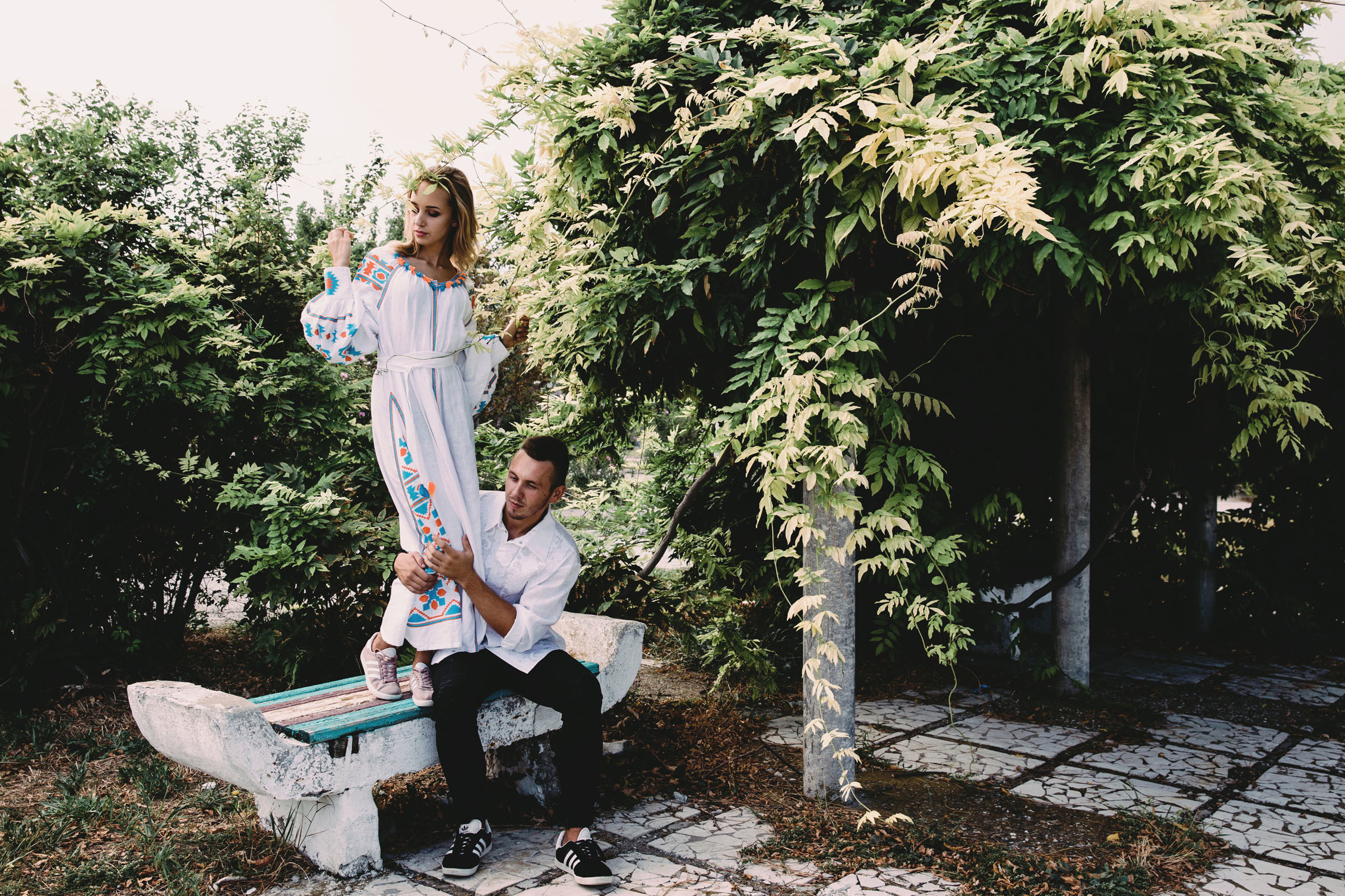 Я держу её за руку //Игорь&Кристина. Фотограф Алутера Ирина