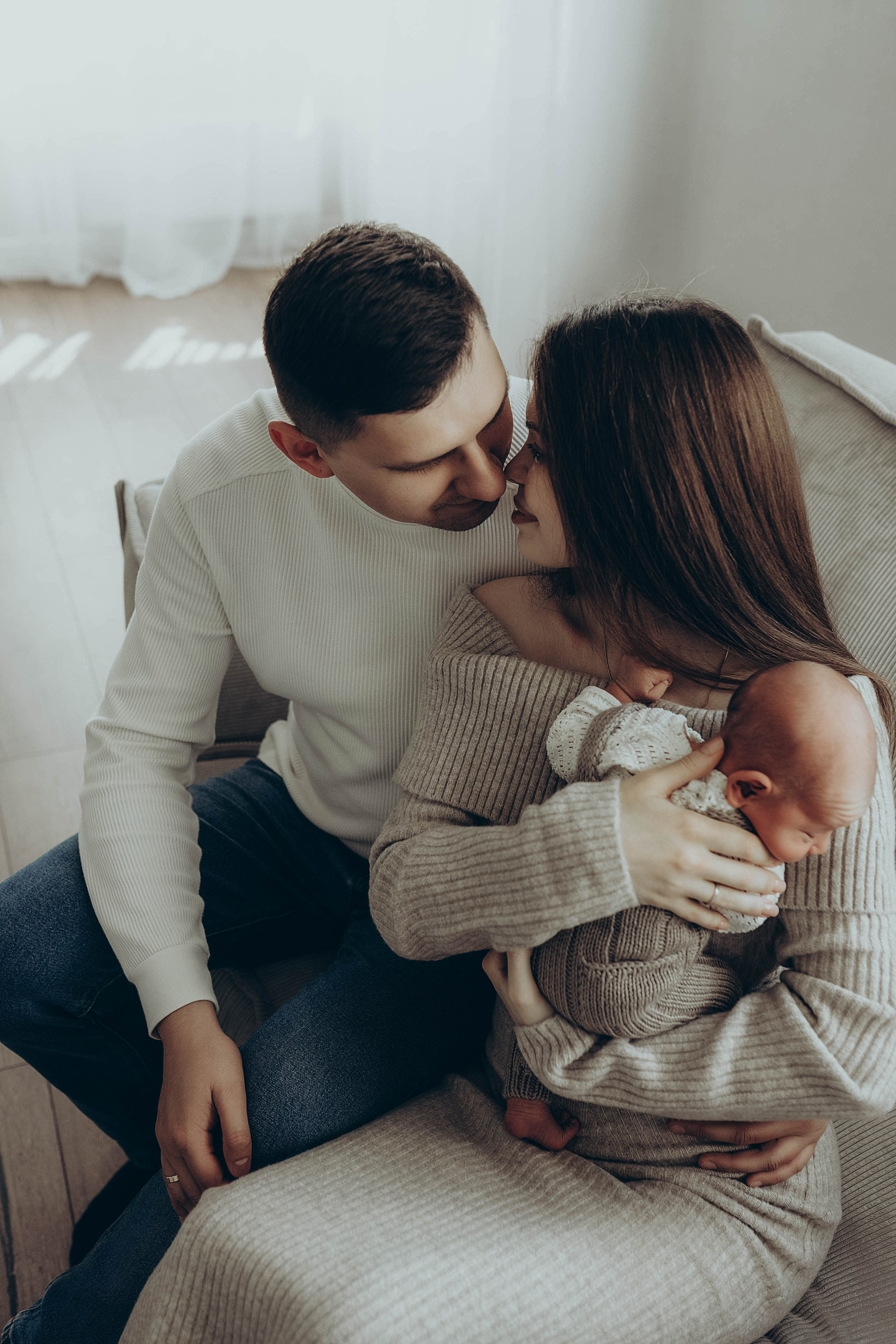 Семейная фотосессия для семьи Арины и Алексея