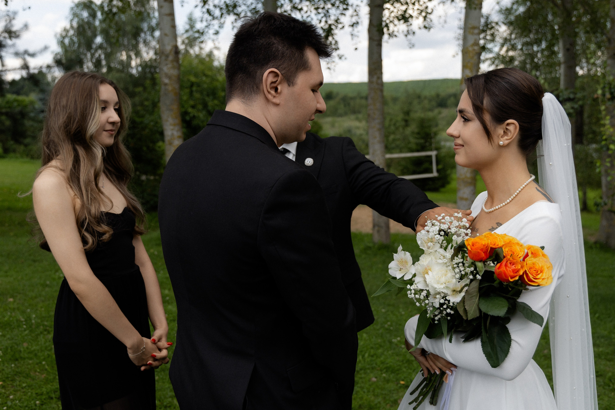 Свадебная фотосессия в агроусадьбе Лабодянка в Минске. Свадебный фотограф в Минске/Беларуси Сергей Спиридонов