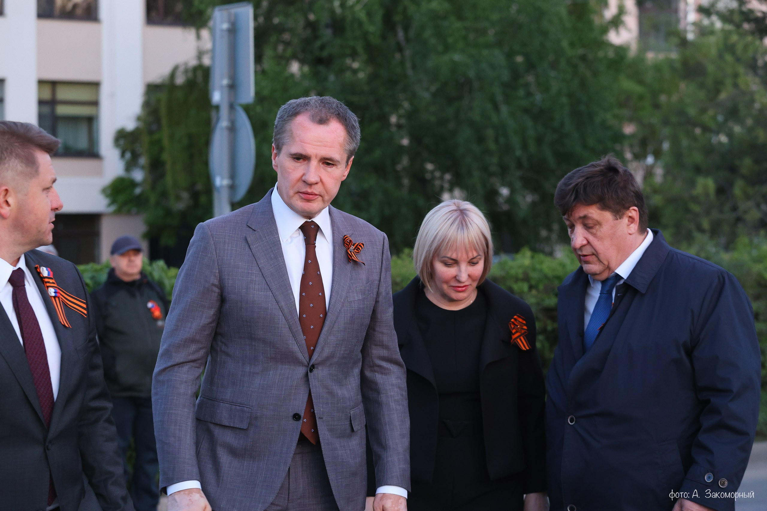 Открытие мемориала. Фотомастерская Андрея Закоморного