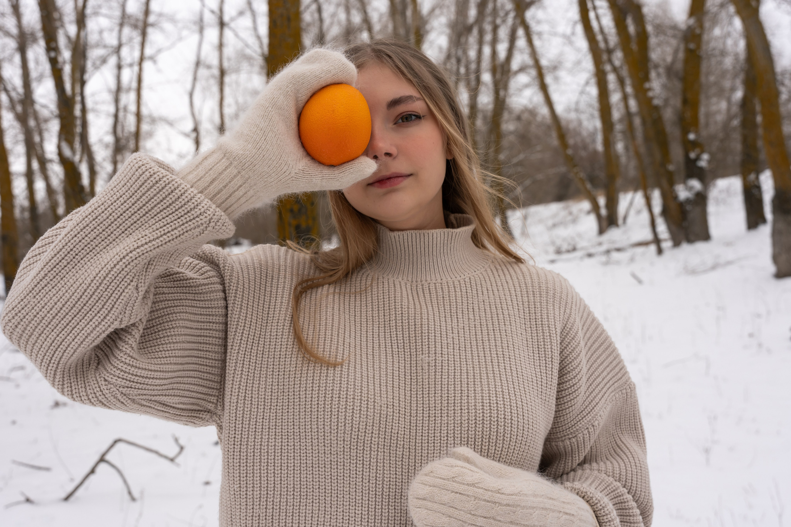 Маша. Два образа одной зимы. Фотограф |Ленинск, Волжский, Волгоград| Наталья Савилова