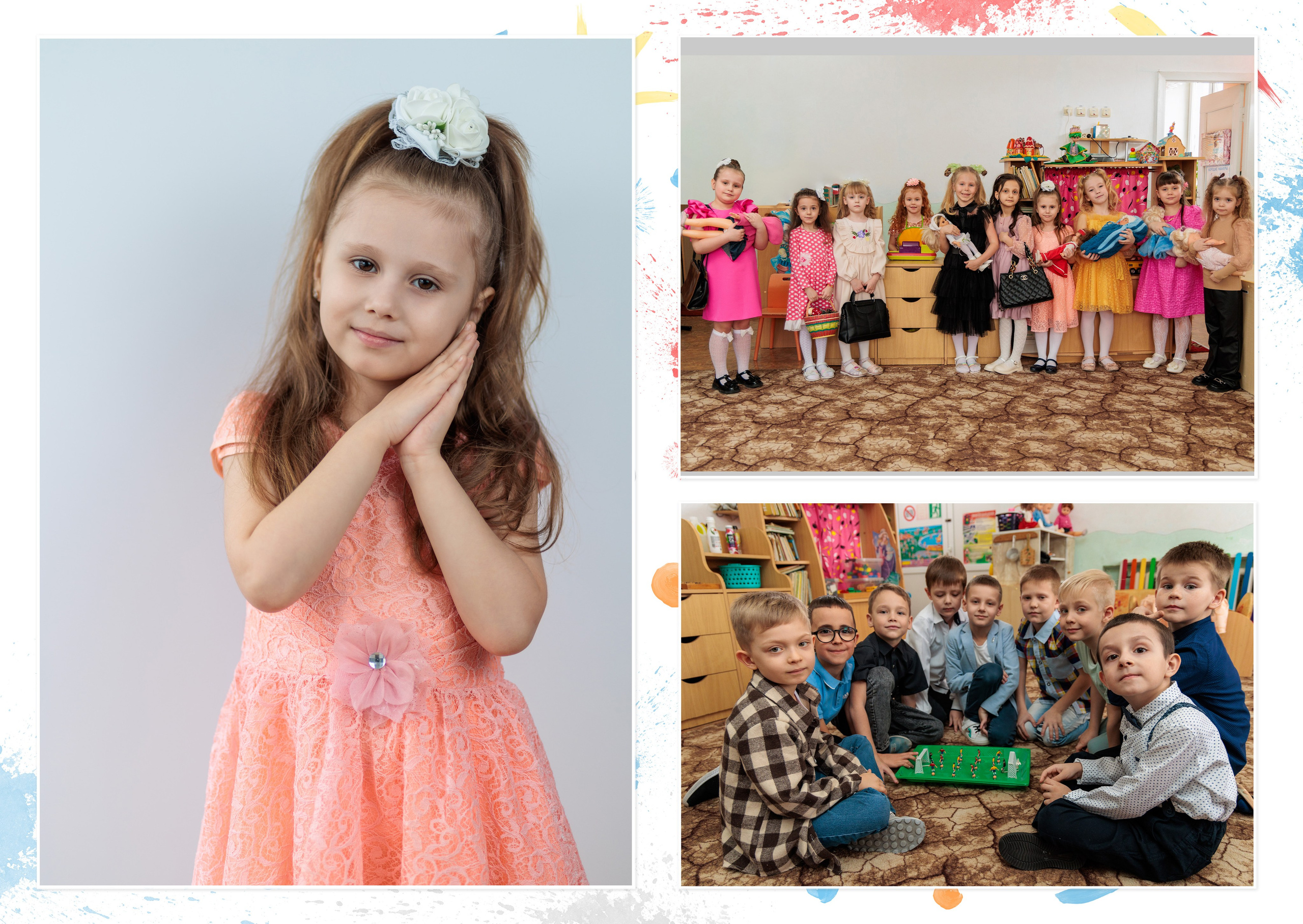 Выпускной альбом для детского сада. Фотограф Гуково Григорий Новиков novikov.foto