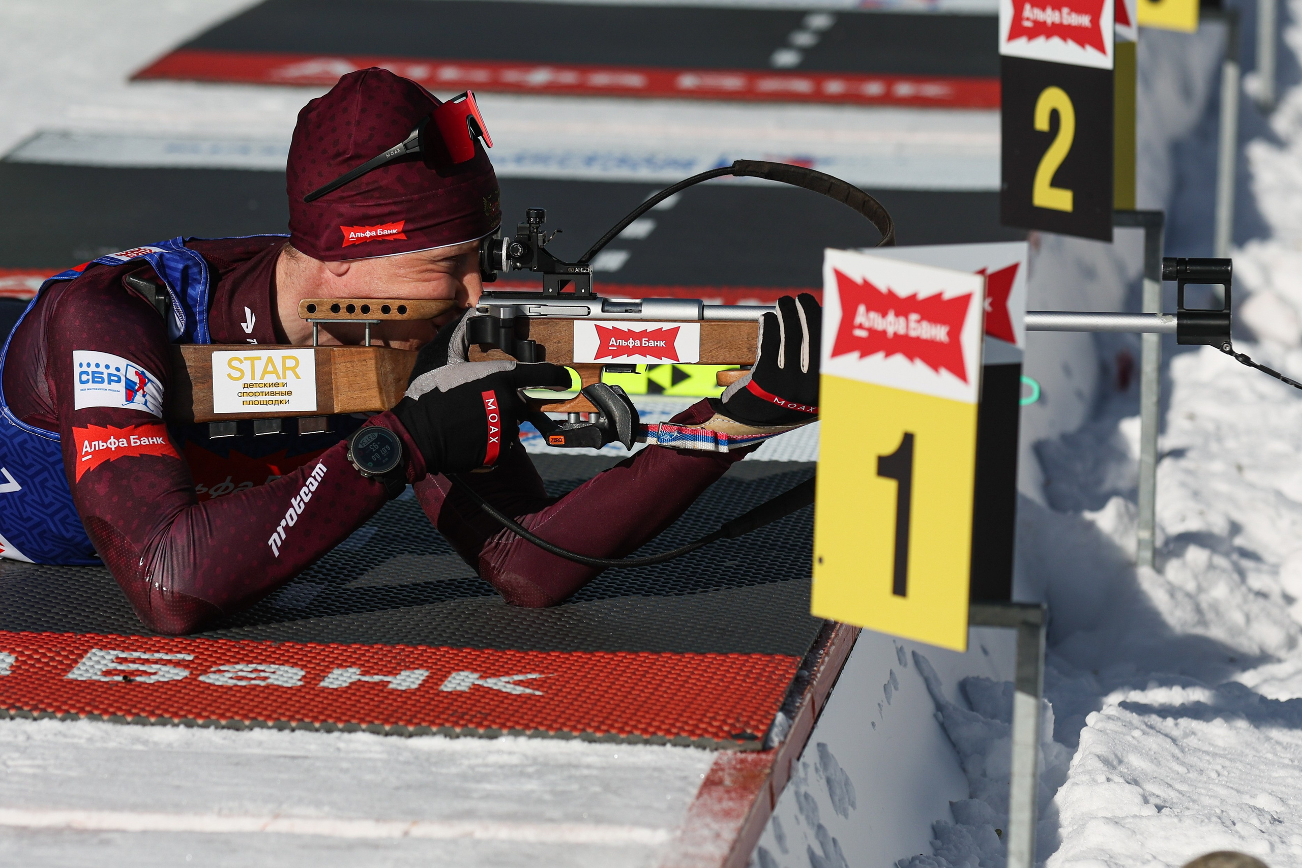 Биатлон Спринт Мужчины