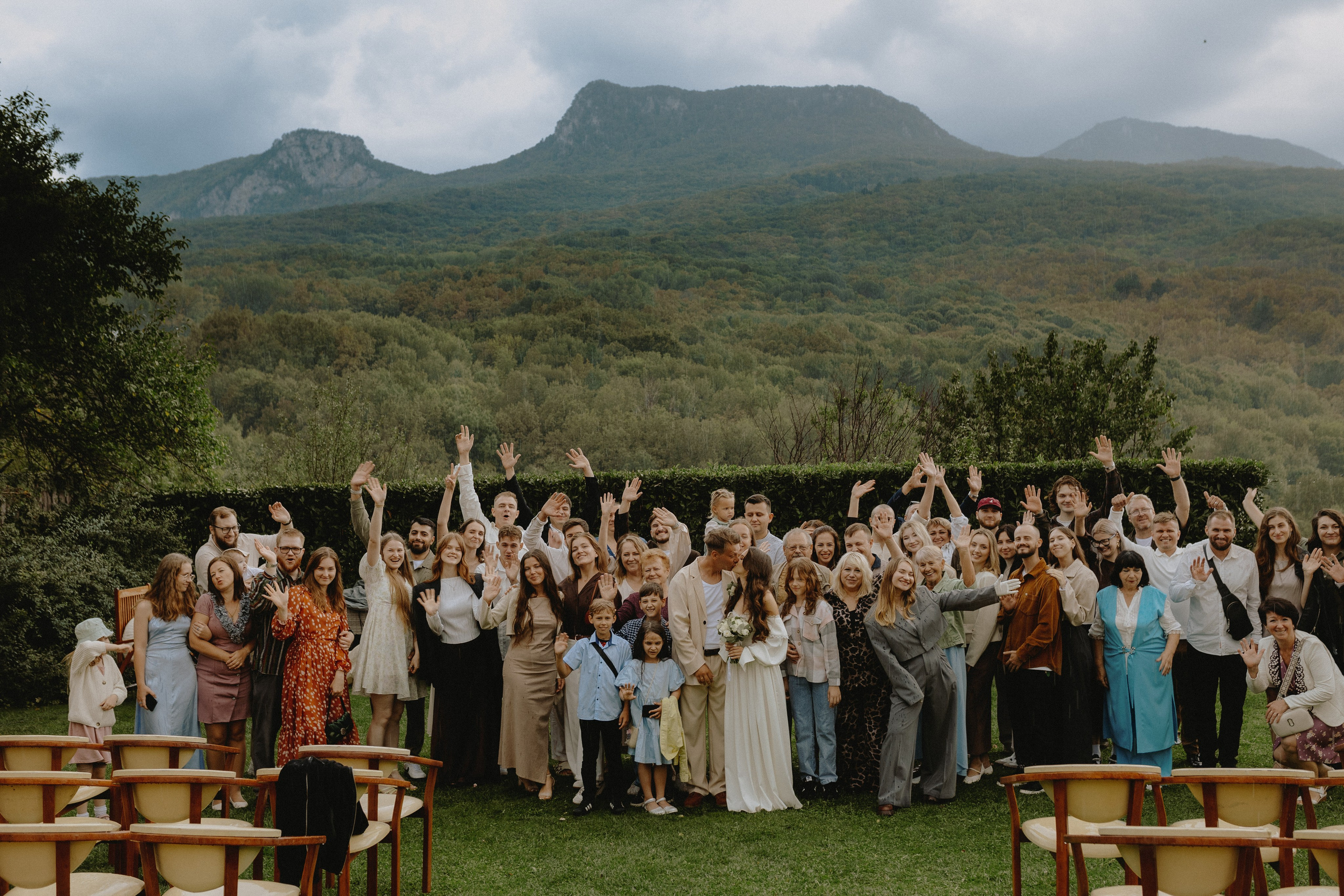 Дима и Настя | Rainy mountain wed | Крым. Свадебный фотограф в Санкт-Петербурге Анастасия Селиванова