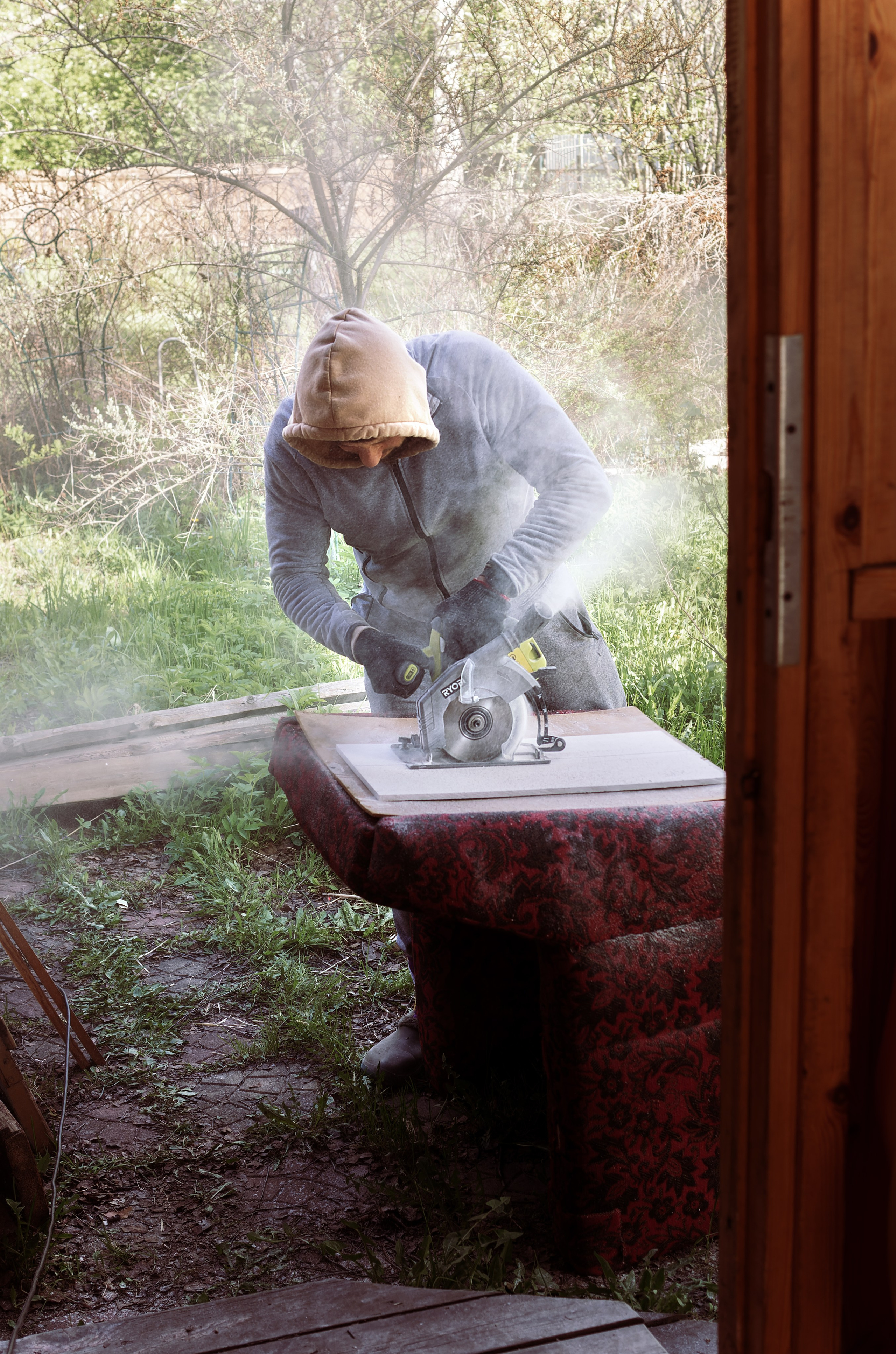 Семейная дачная фотосессия lifestyle