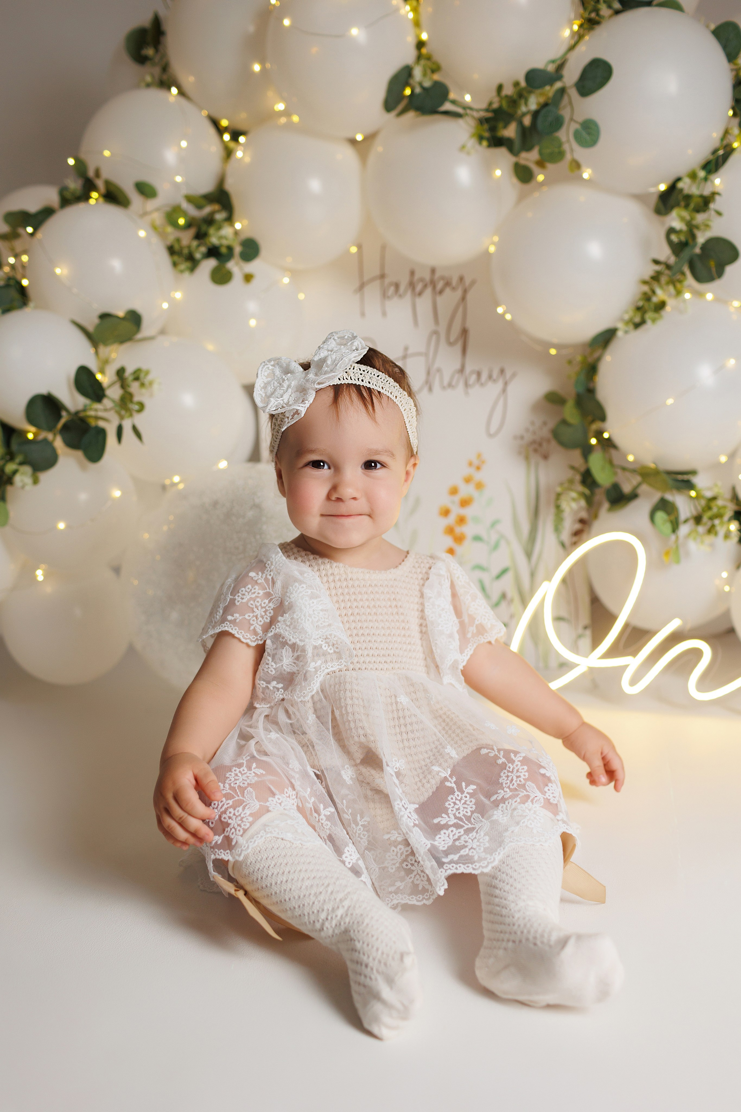 Фотосъёмка первого годика. Фотограф Беременности и Новорождённых в Кемерово