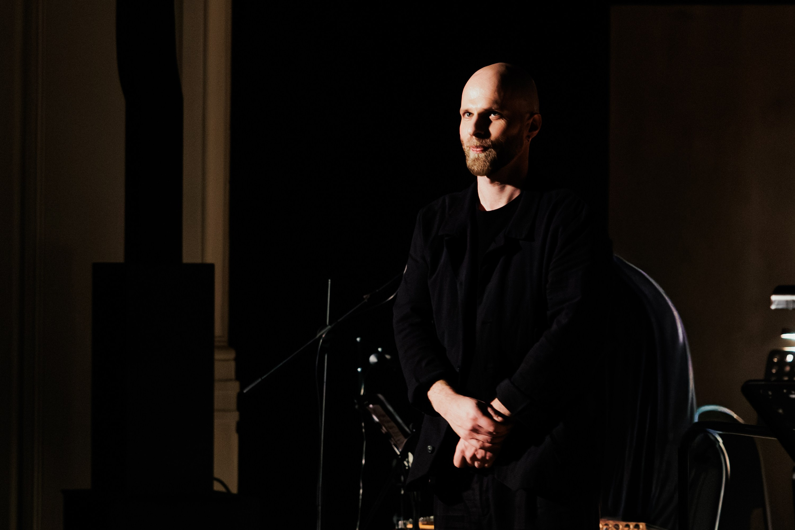 Концерт музыки композитора-резидента Алексея Ретинского «Dom Radio». Репортажный фотограф в Санкт-Петербурге Александр Паклин